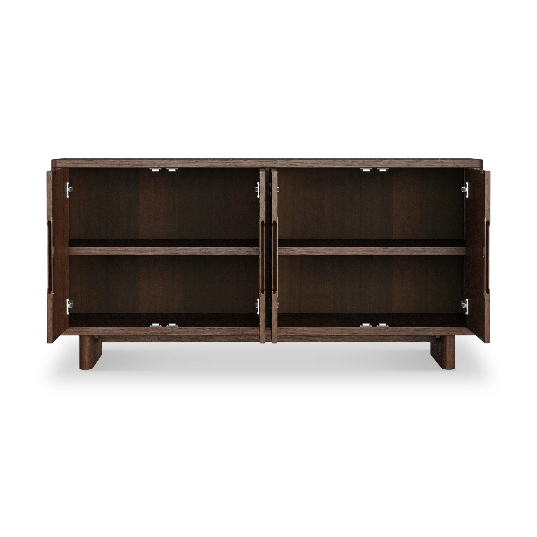 Mylor Oak Large 4 Door Sideboard - Image 10