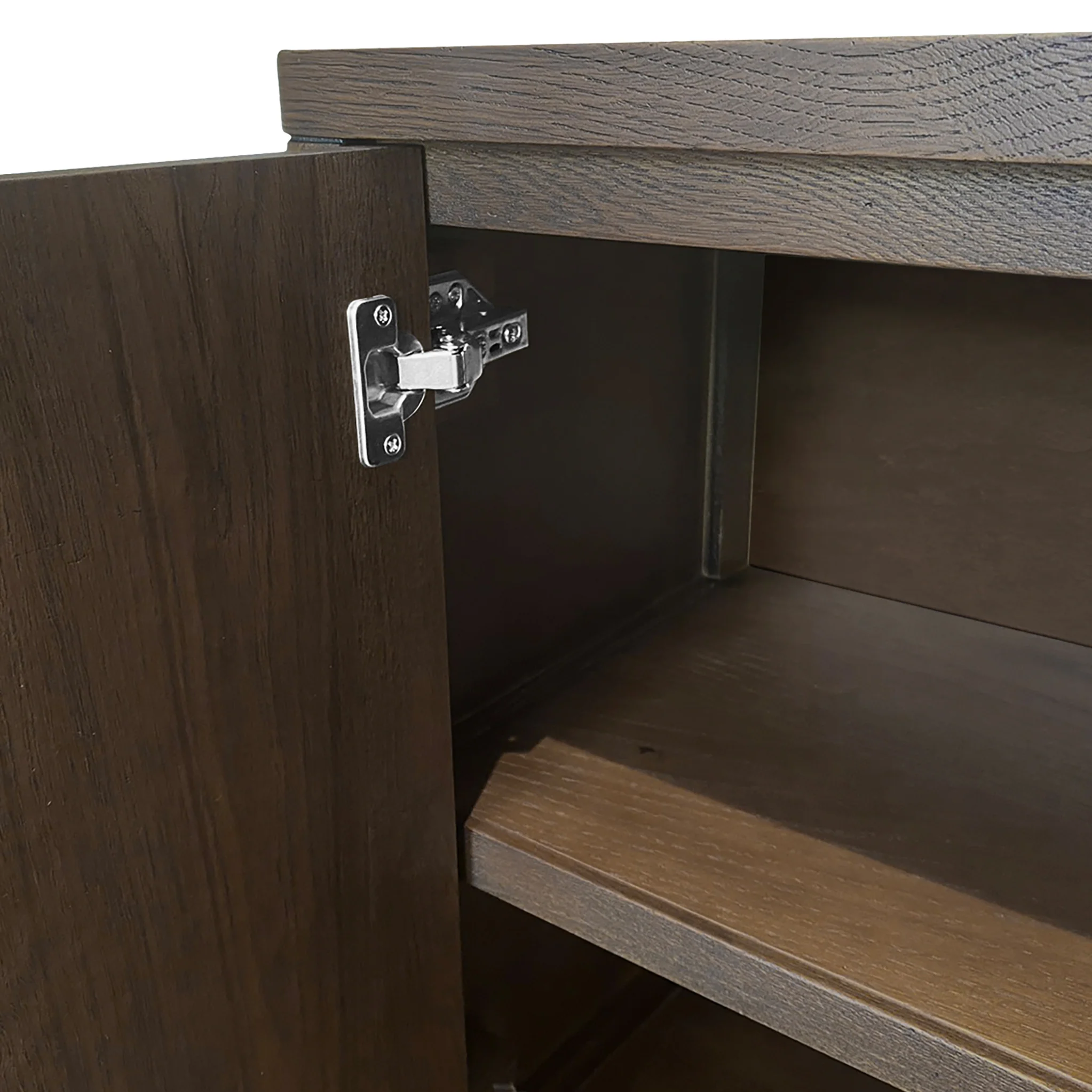 Mylor Oak Large 4 Door Sideboard - Image 5