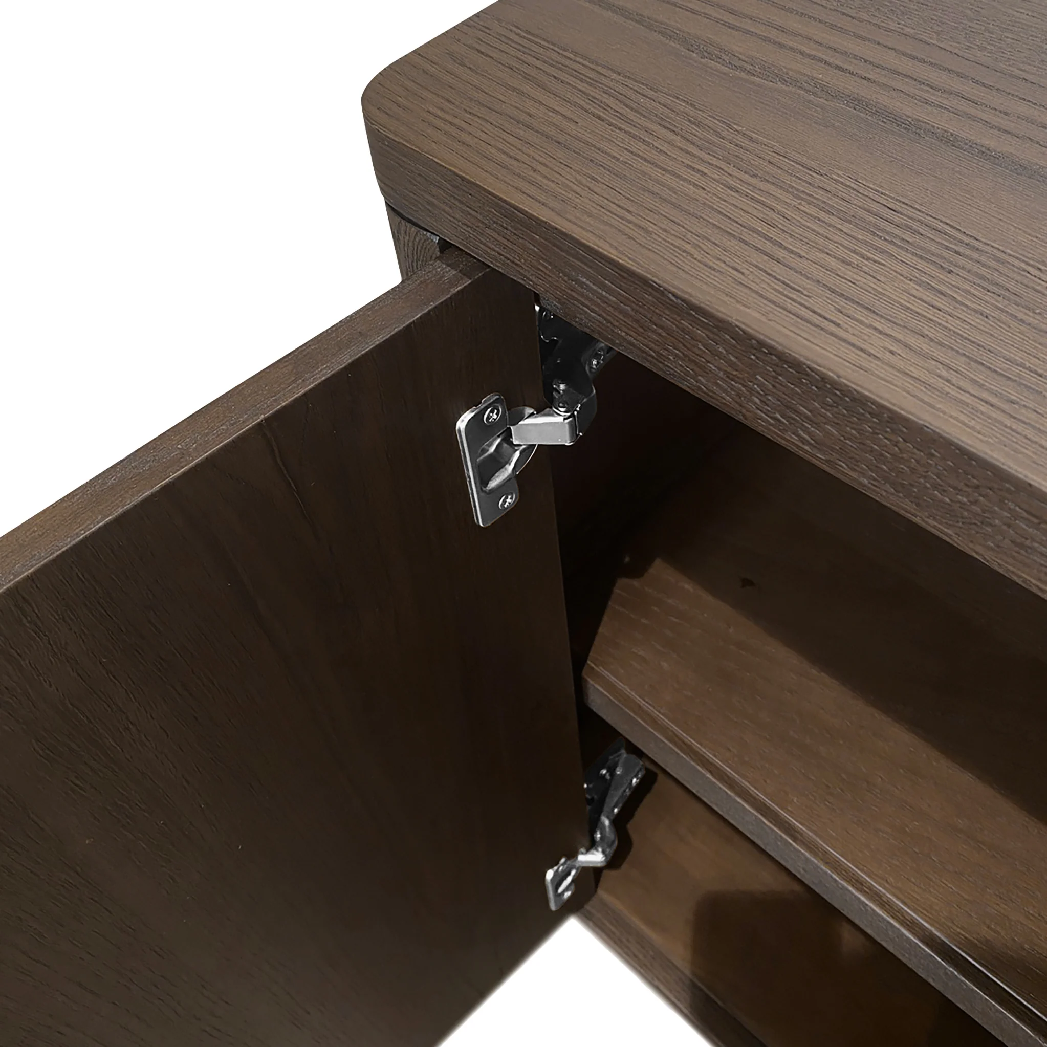 Mylor Oak Large 4 Door Sideboard - Image 7