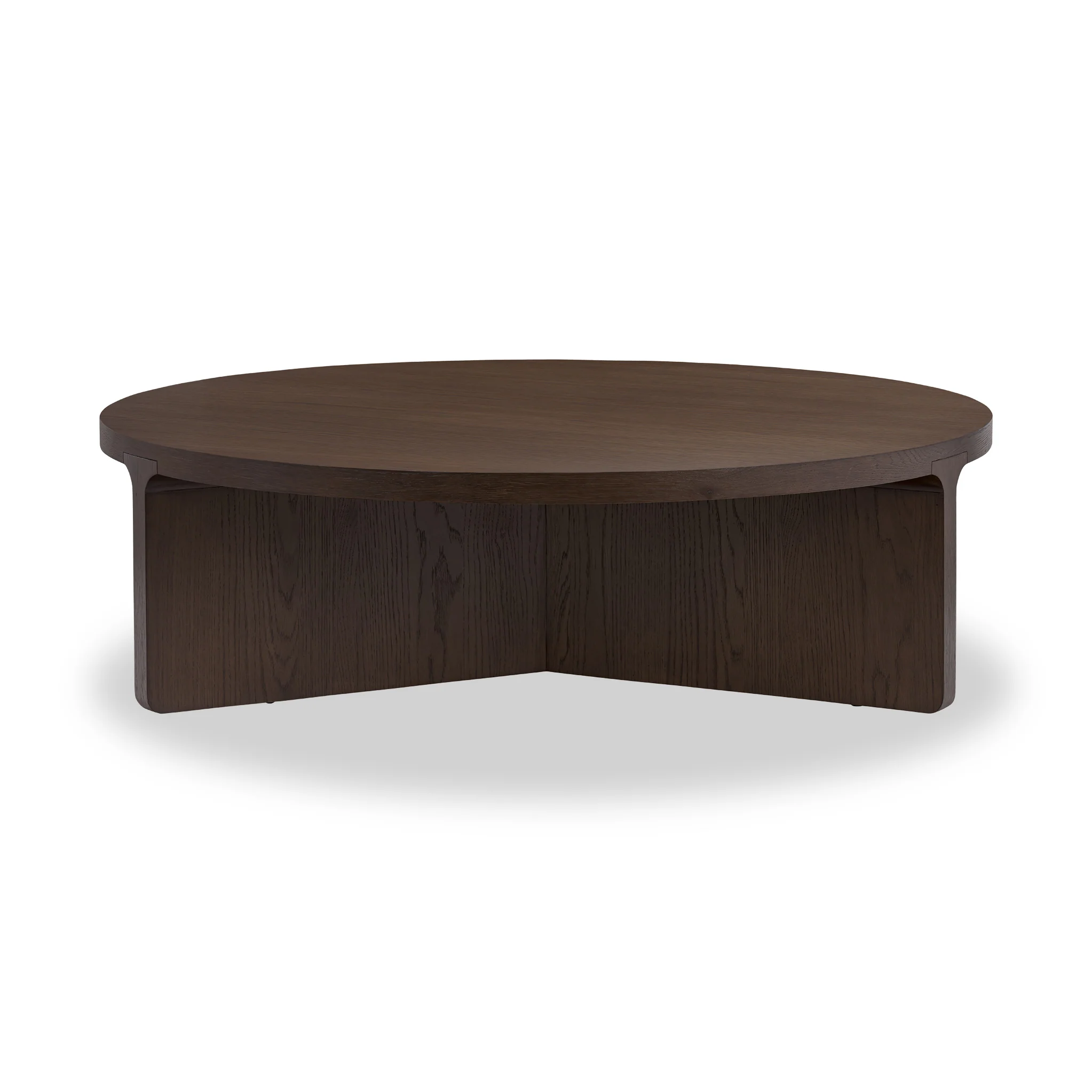 Mylor Oak Large Round Coffee Table - Image 7