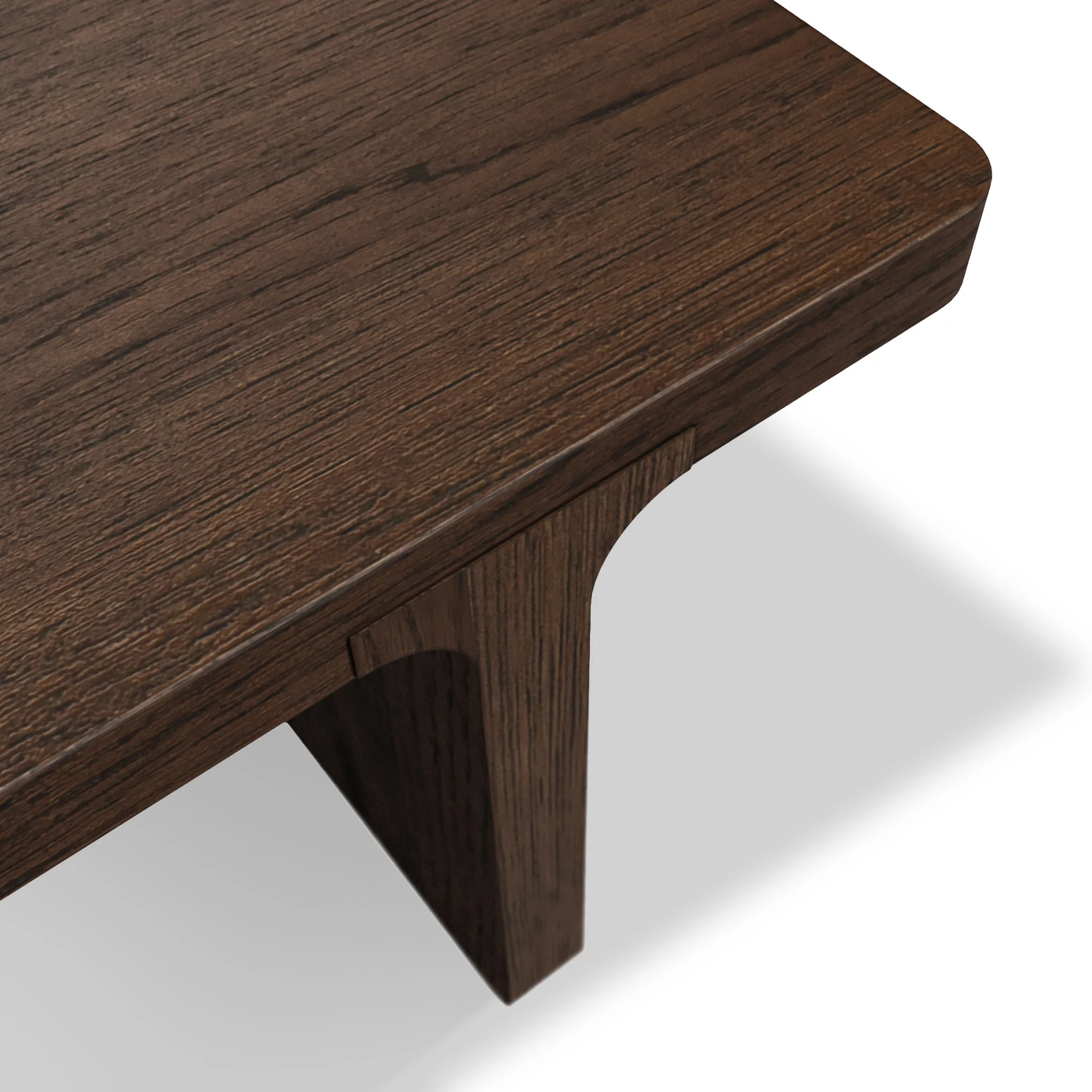 Mylor Oak Rectangular Coffee Table - Image 3