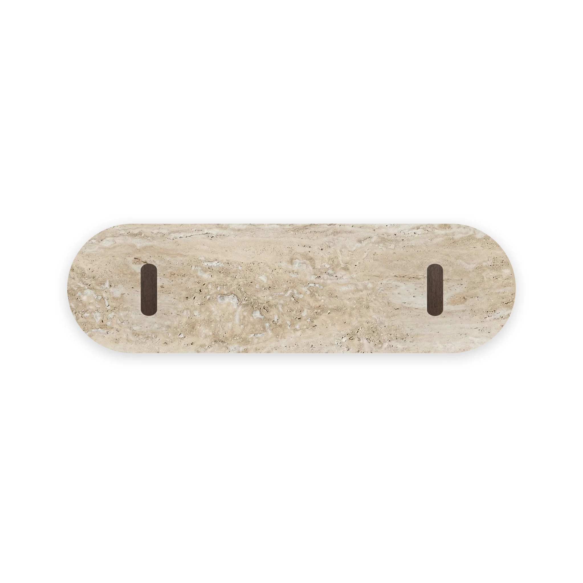 Mylor Travertine Top Console Table - Image 3
