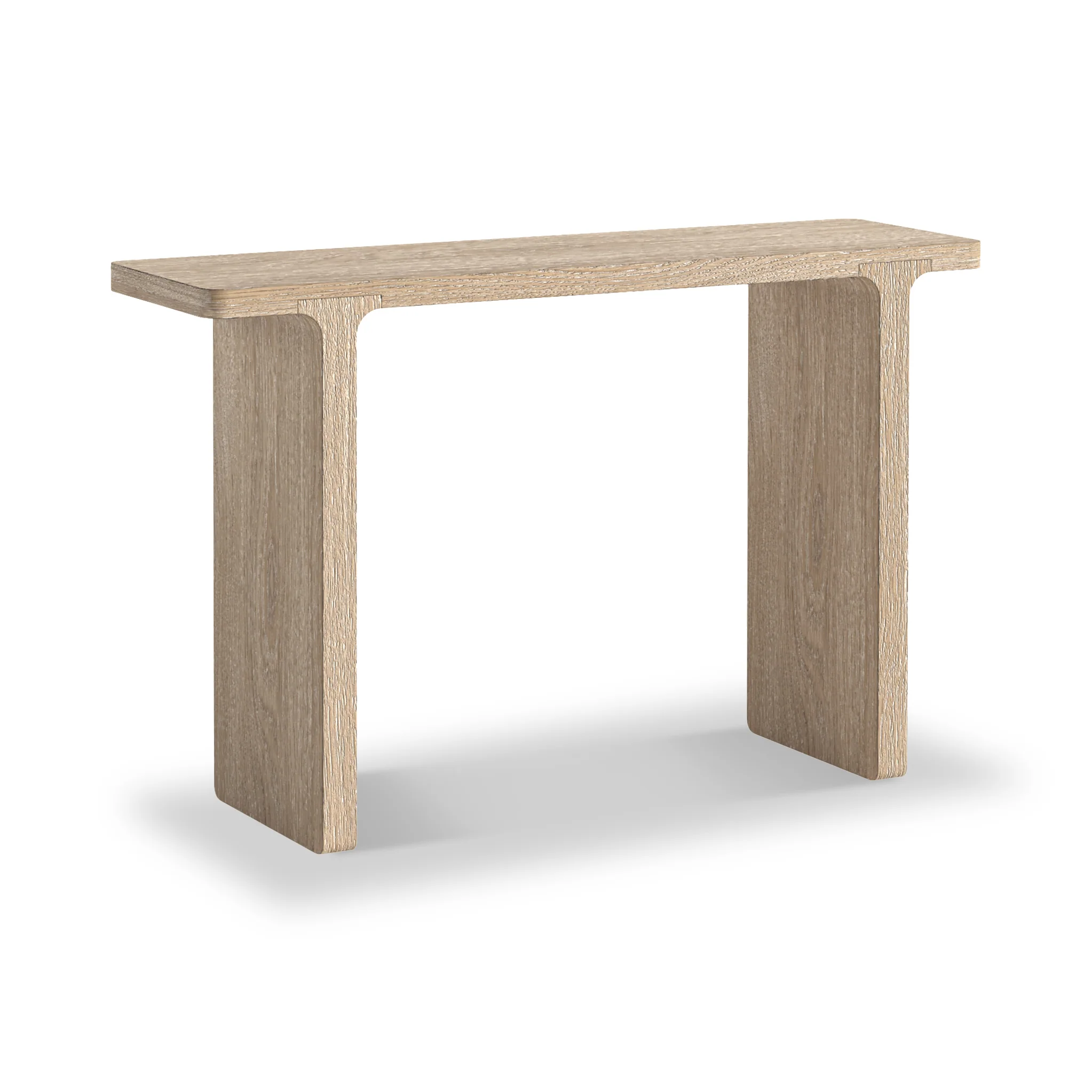 Mylor Washed Oak 120cm Console Table