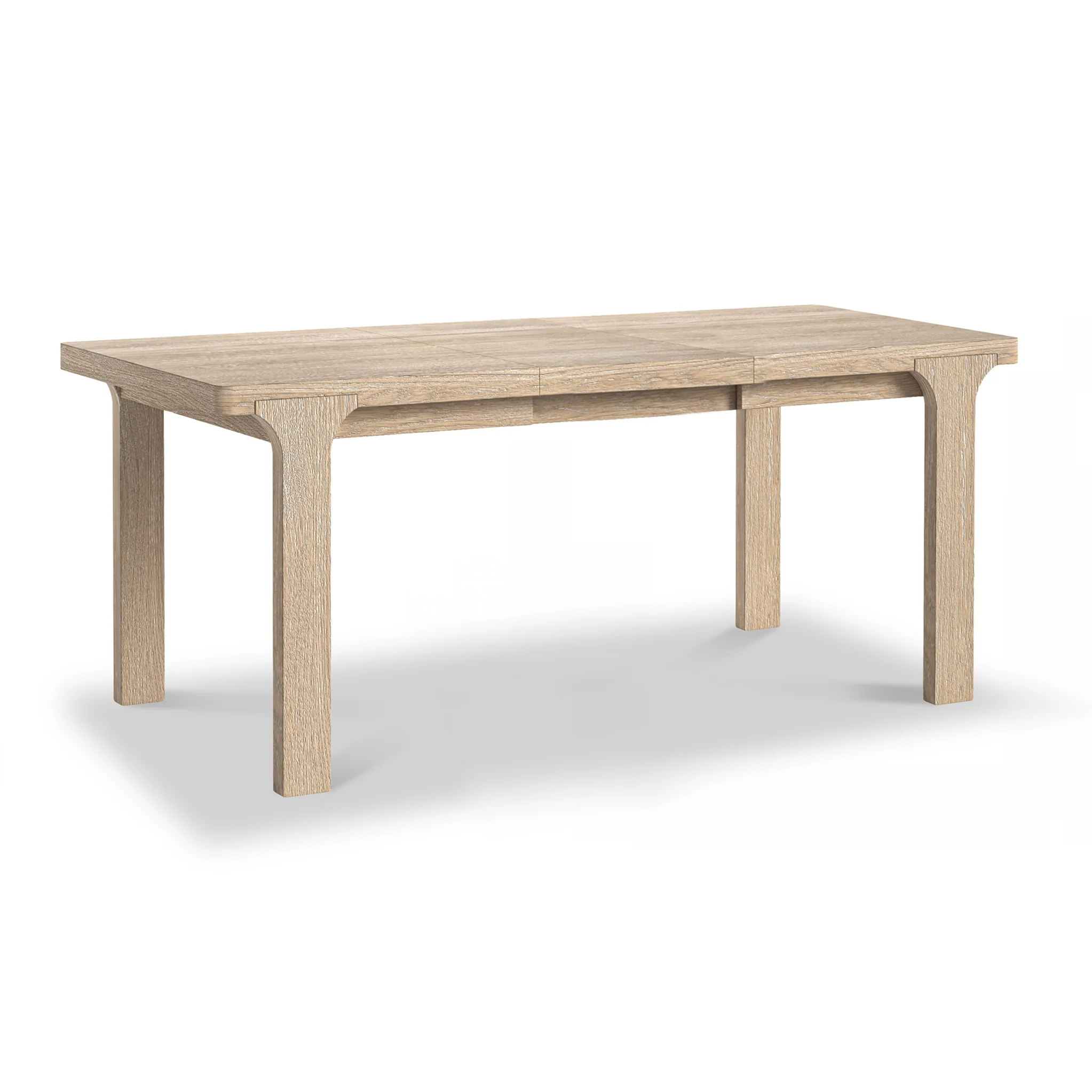 Mylor Washed Oak 135-175cm Extending Dining Table - Image 3
