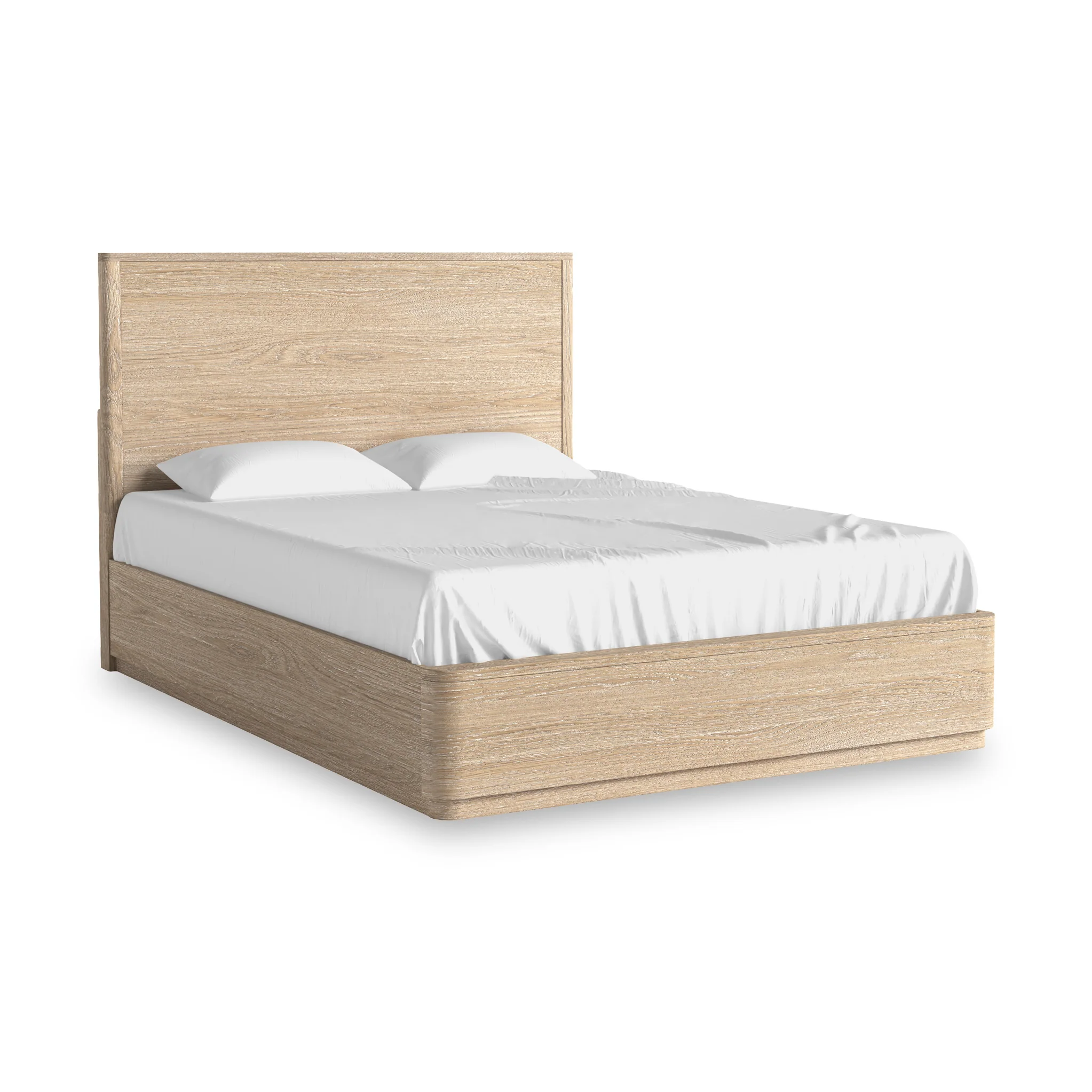 Mylor Washed Oak Bed Frame - Image 3