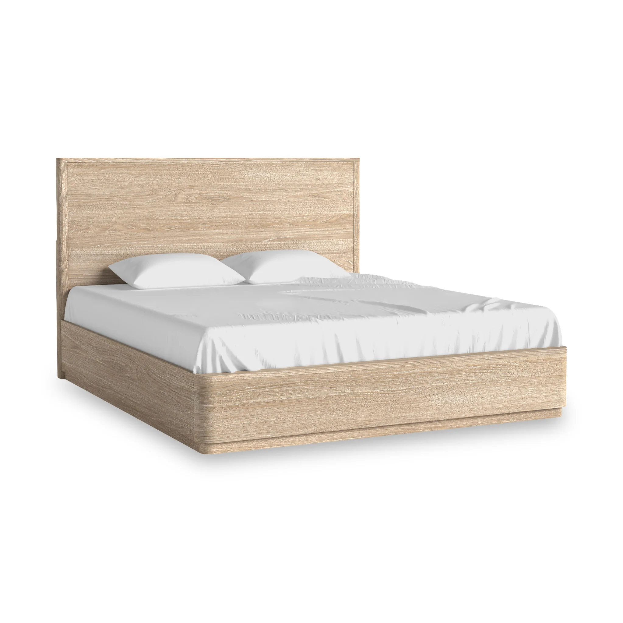 Mylor Washed Oak Bed Frame - Image 4