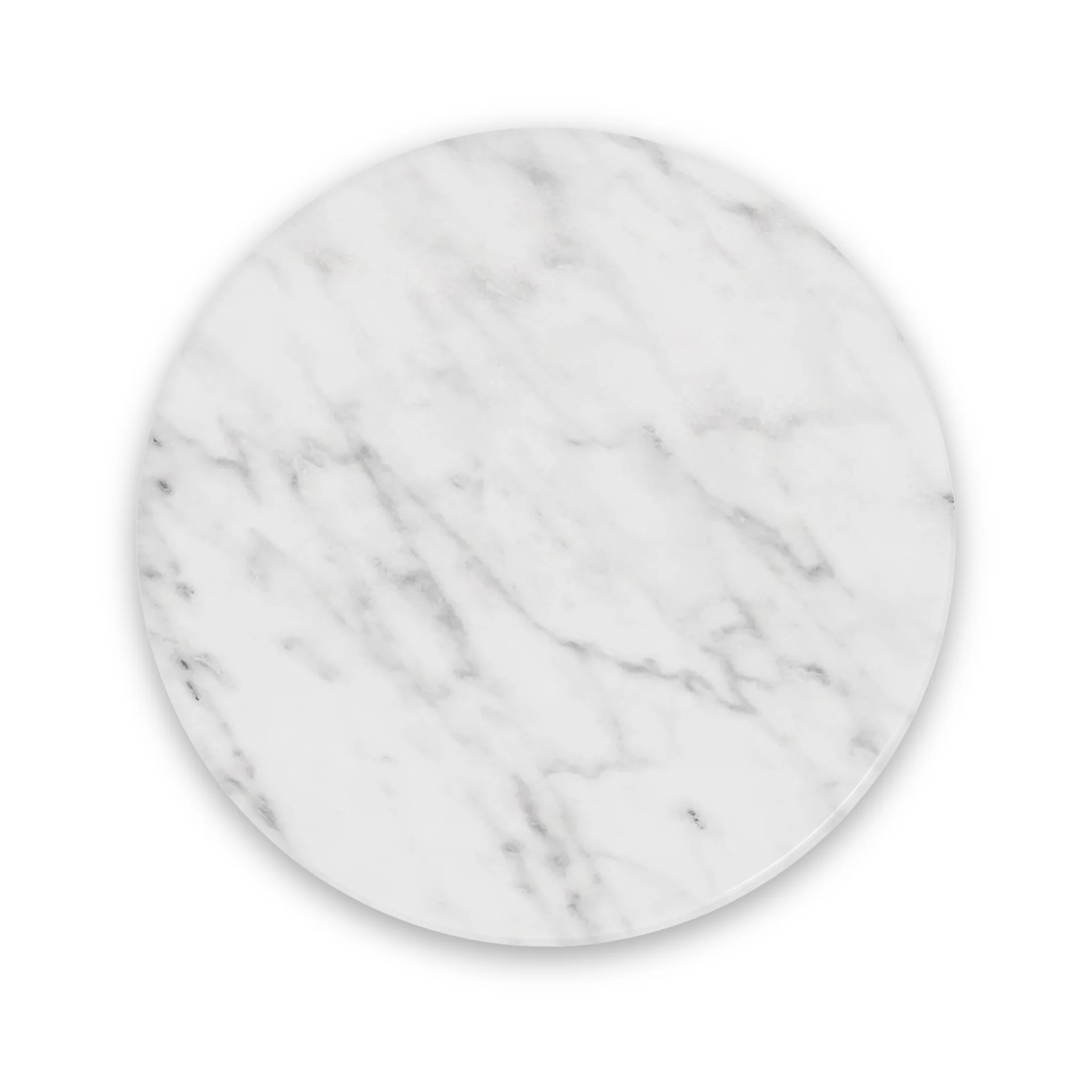 Mylor Washed Oak Marble Top Side Table - Image 3