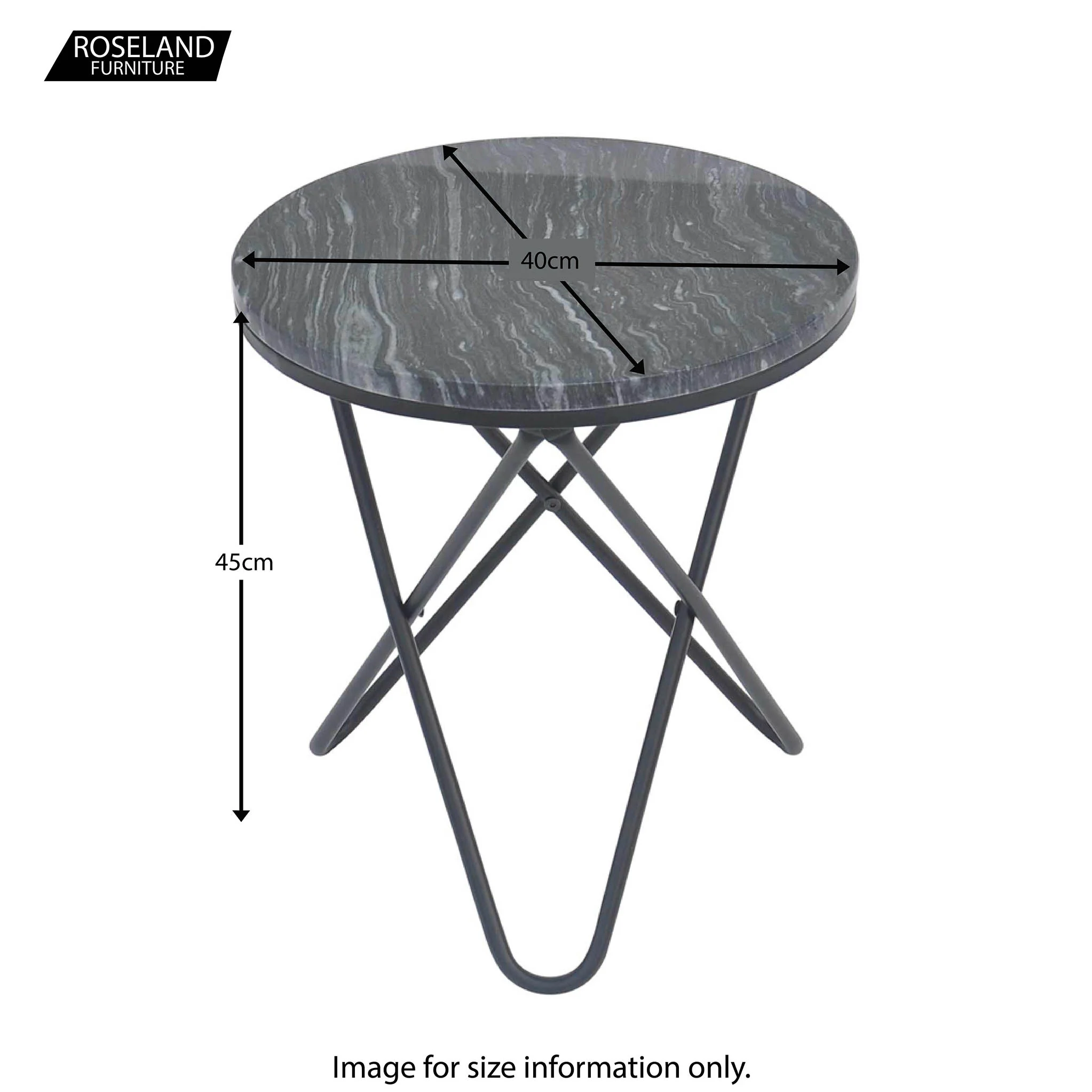 Nancy Marble Lamp Table - Image 10