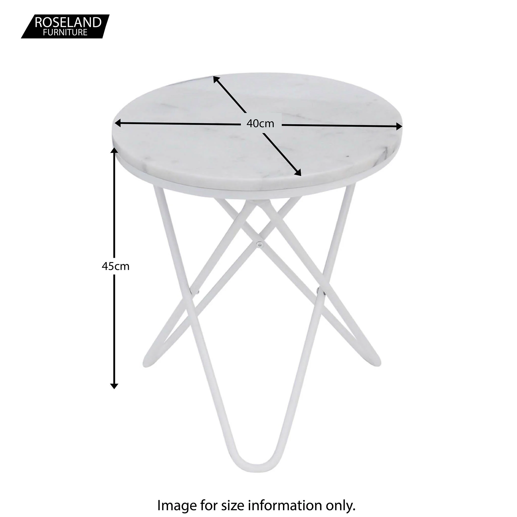 Nancy Marble Lamp Table - Image 5