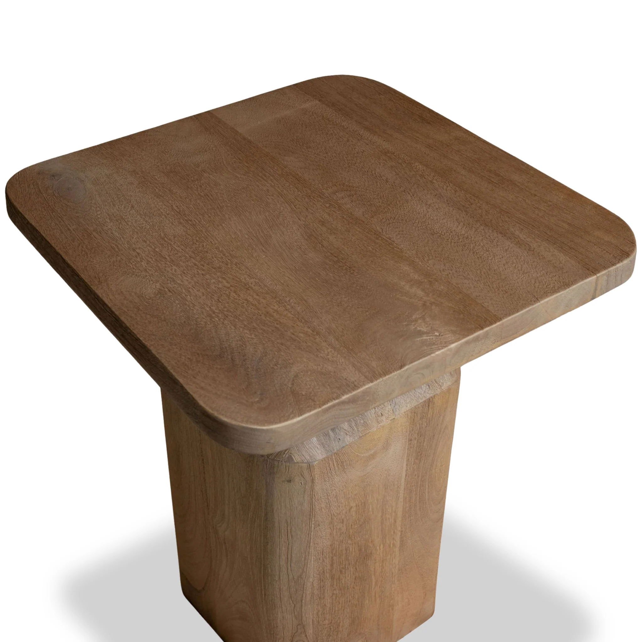 Nao Mango Wood Lamp Table - Image 6