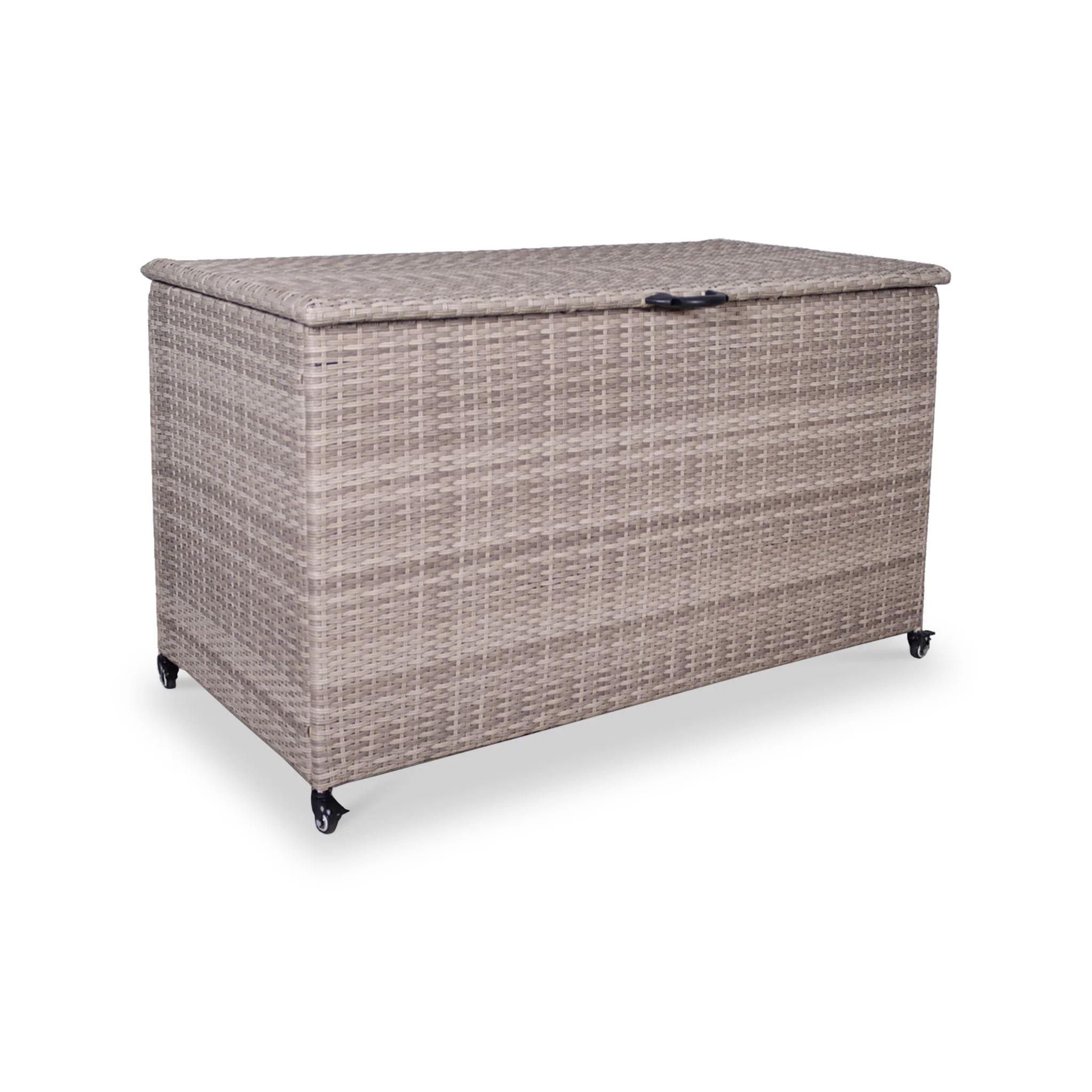 Natural Weave 510L Cushion Storage Box with Gas Lift - Image 5