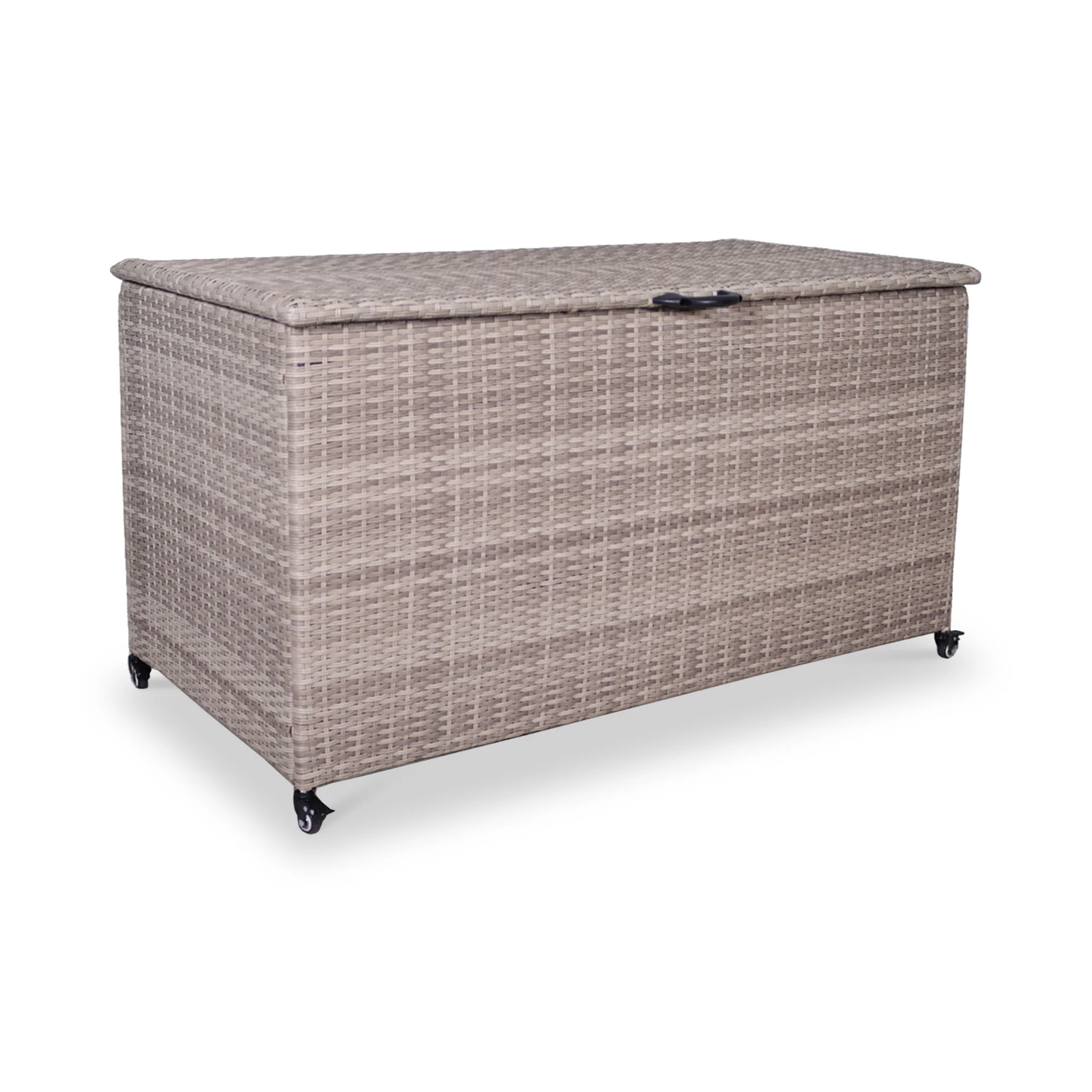Natural Weave 645L Cushion Storage Box with Gas Lift - Image 6