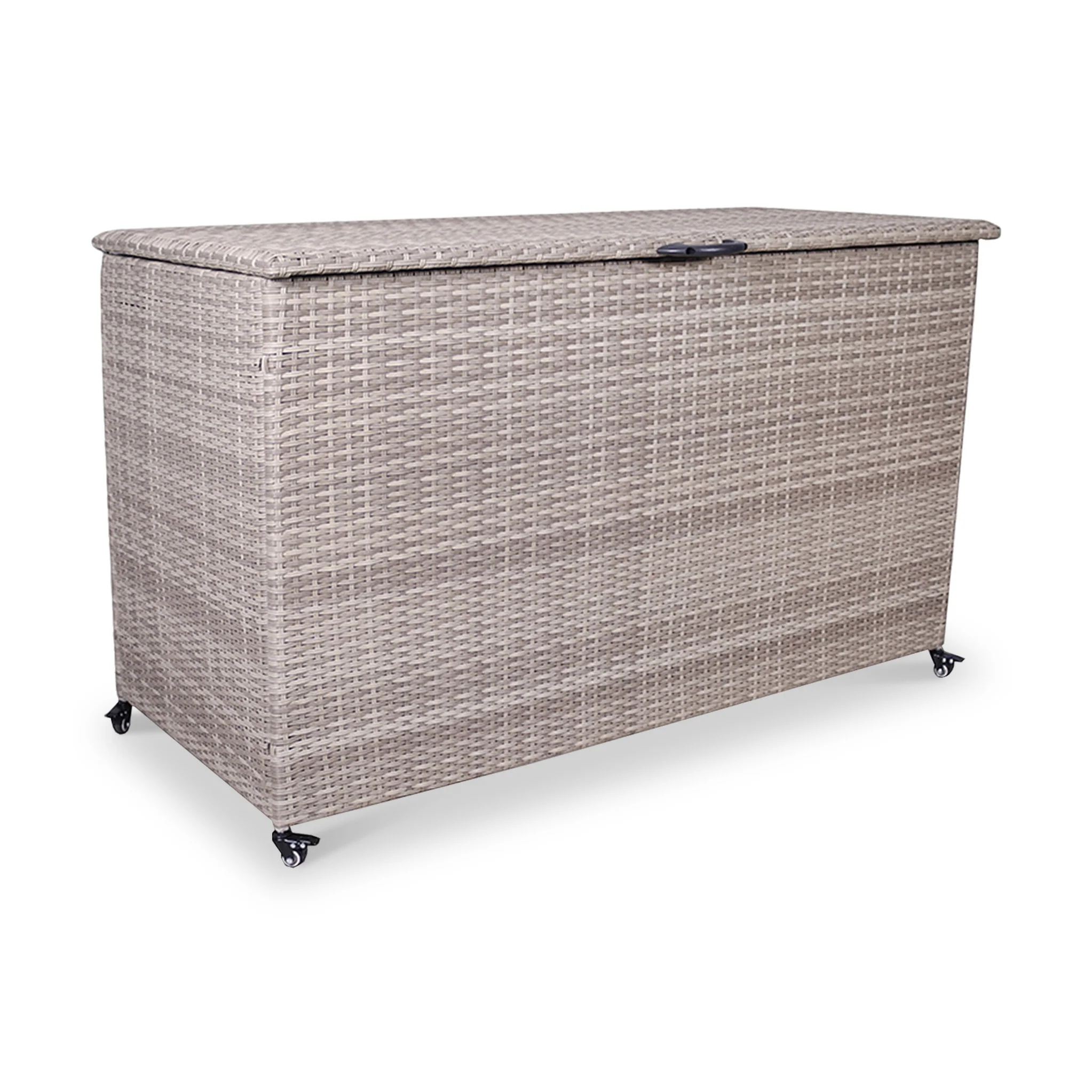 Natural Weave 826L Cushion Storage Box with Gas Lift - Image 2