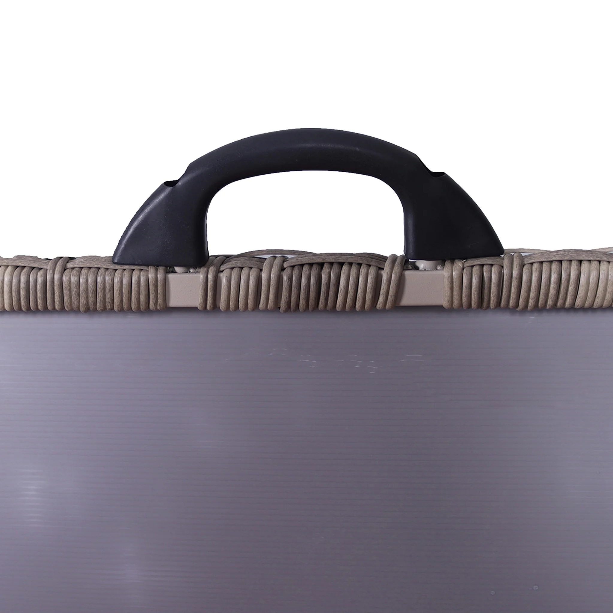 Natural Weave 826L Cushion Storage Box with Gas Lift - Image 7
