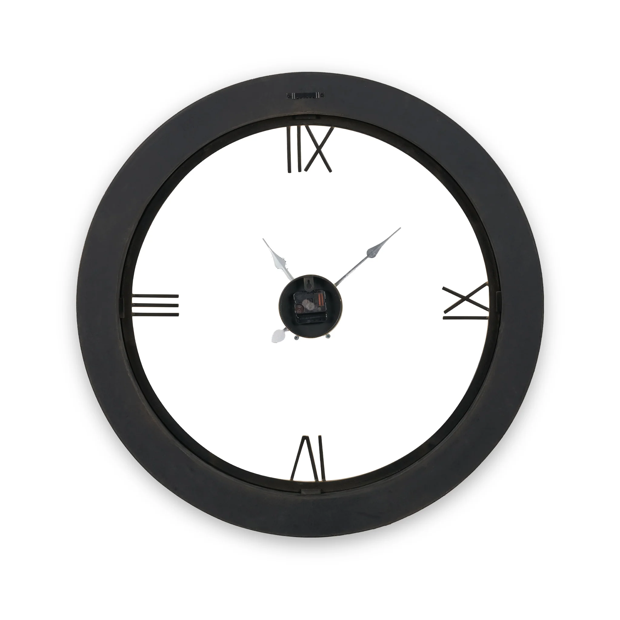 Newborough Burr Wood Effect Wall Clock - Image 6