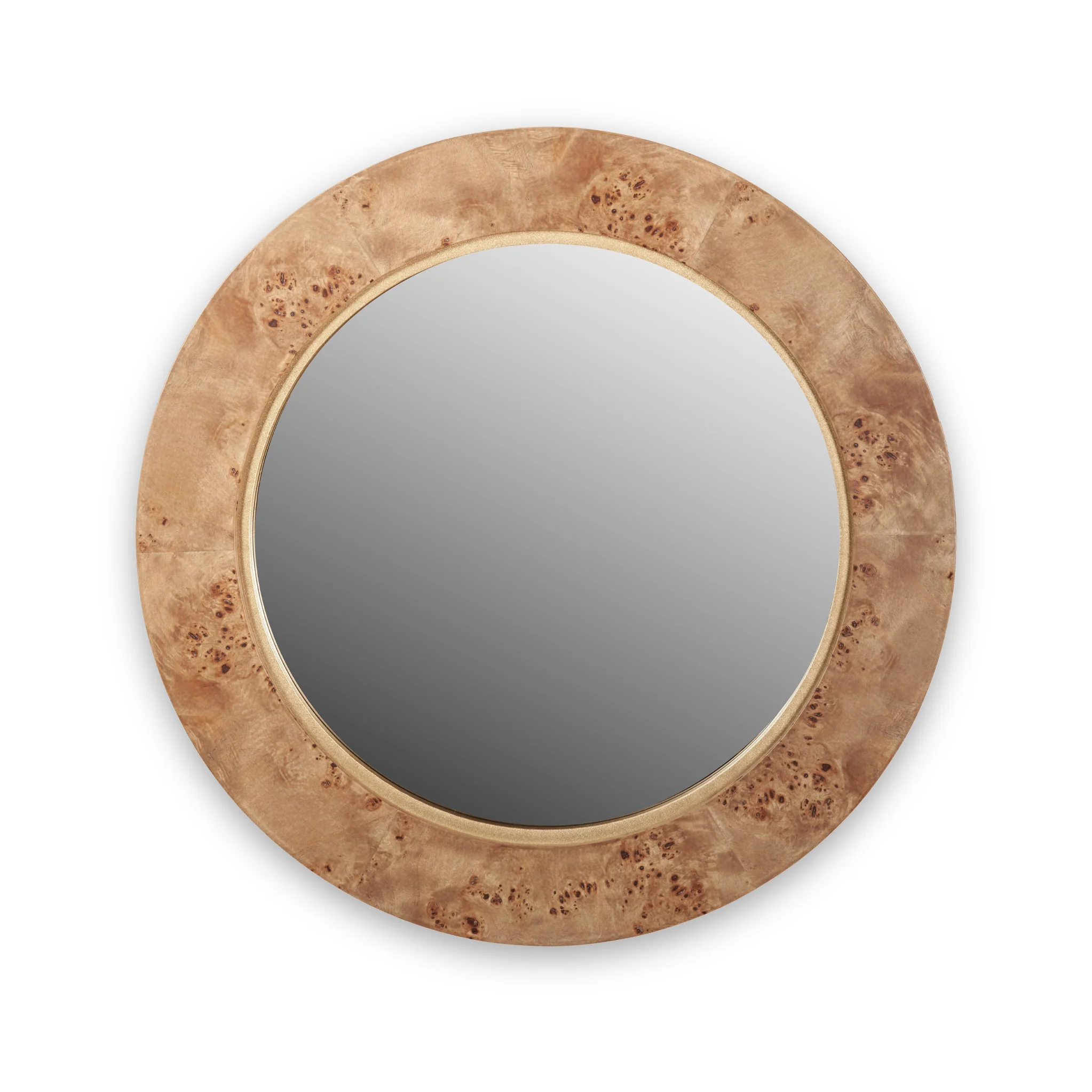 Newborough Burr Wood Effect Wall Mirror - Image 3