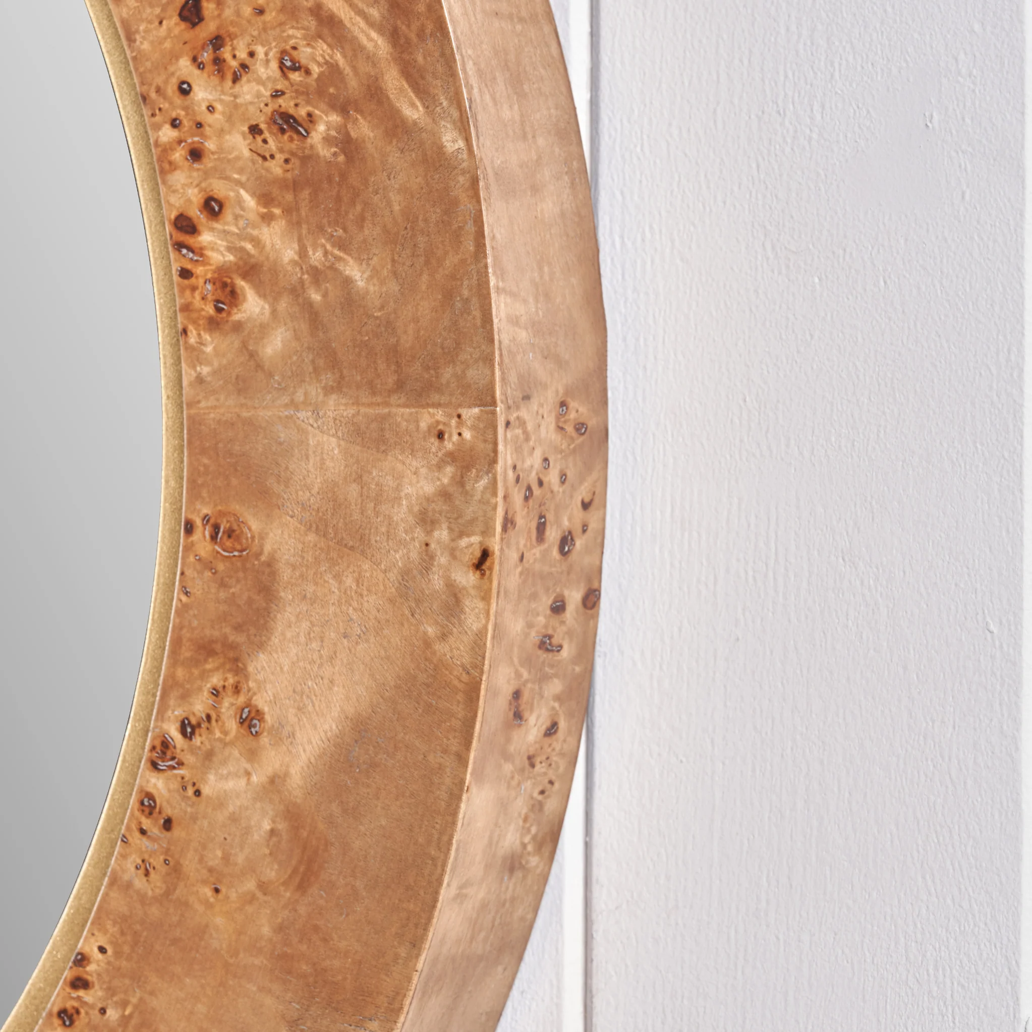 Newborough Burr Wood Effect Wall Mirror - Image 5