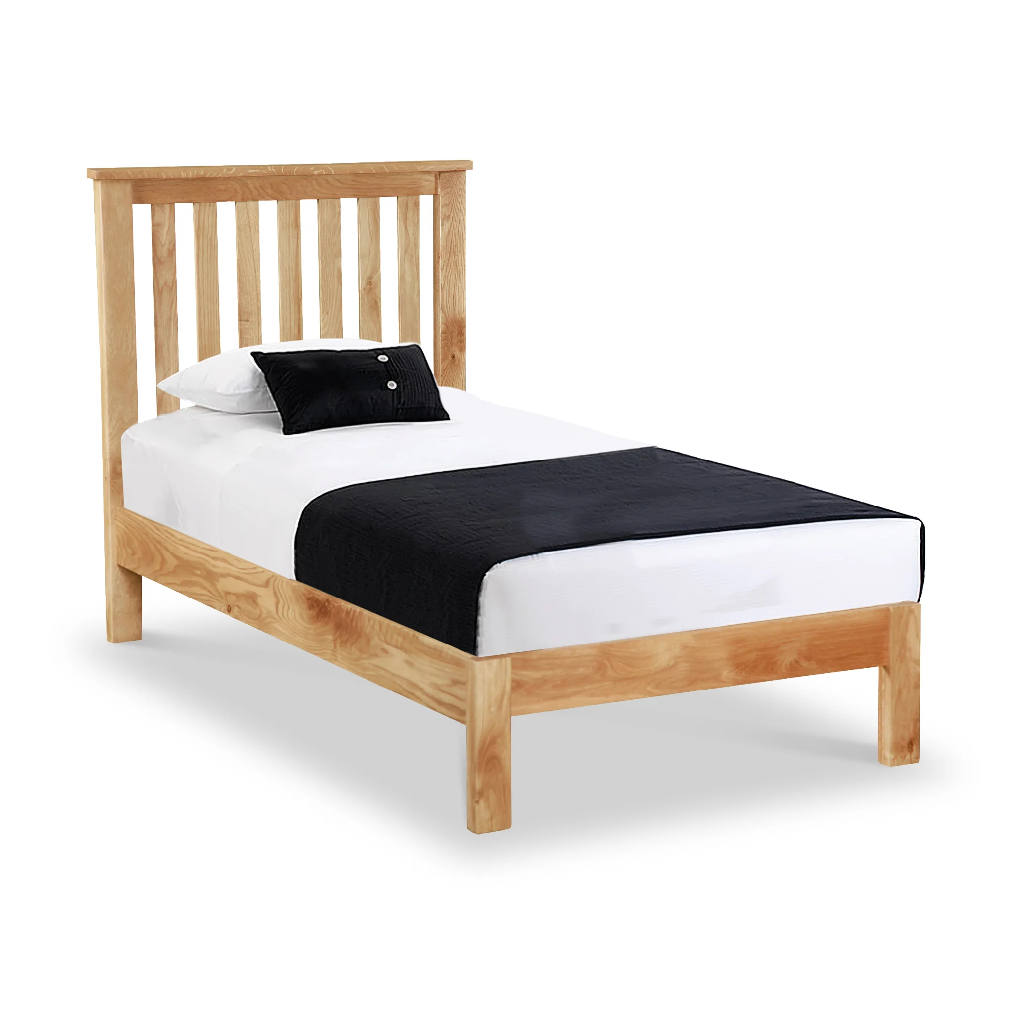 Newlyn Oak Bed Frame - Image 2