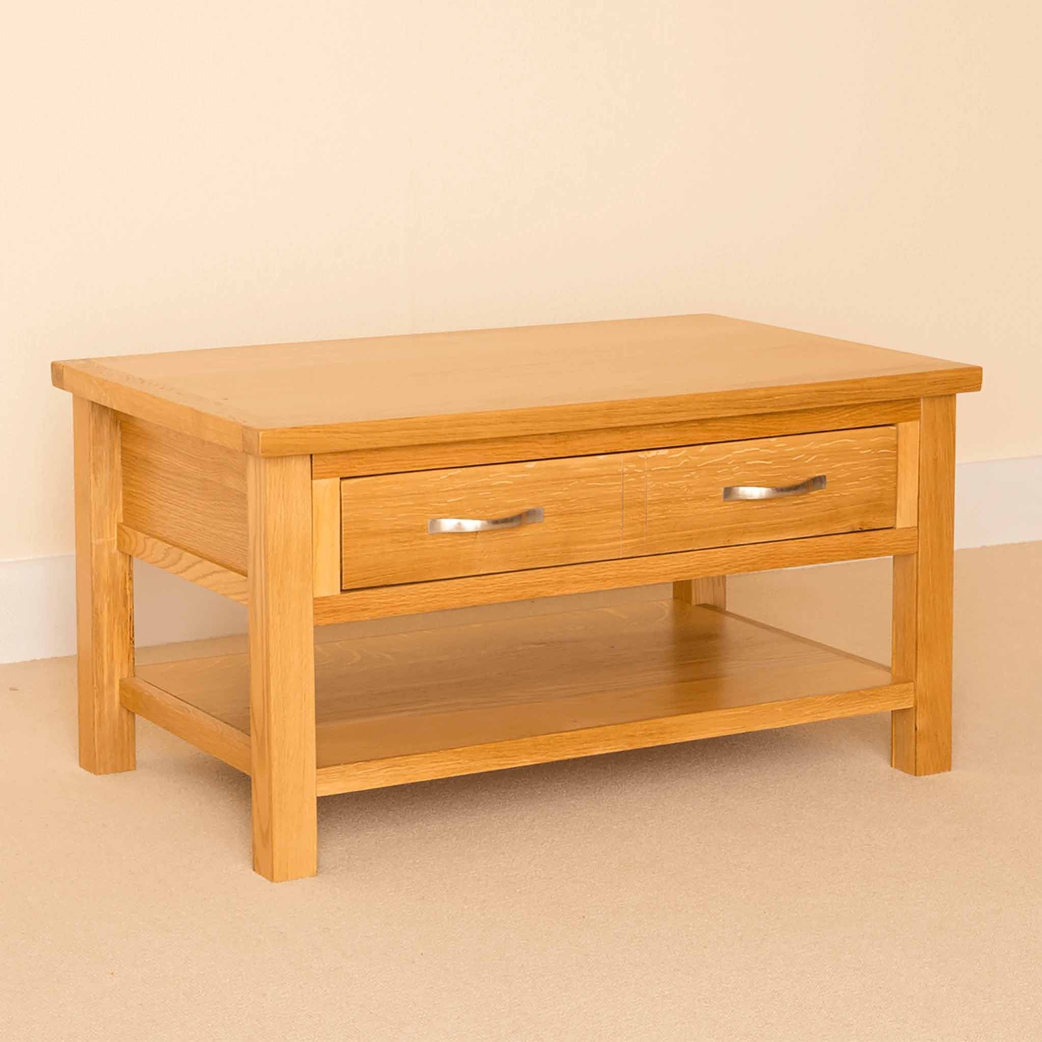 Newlyn Oak Coffee Table - Image 2