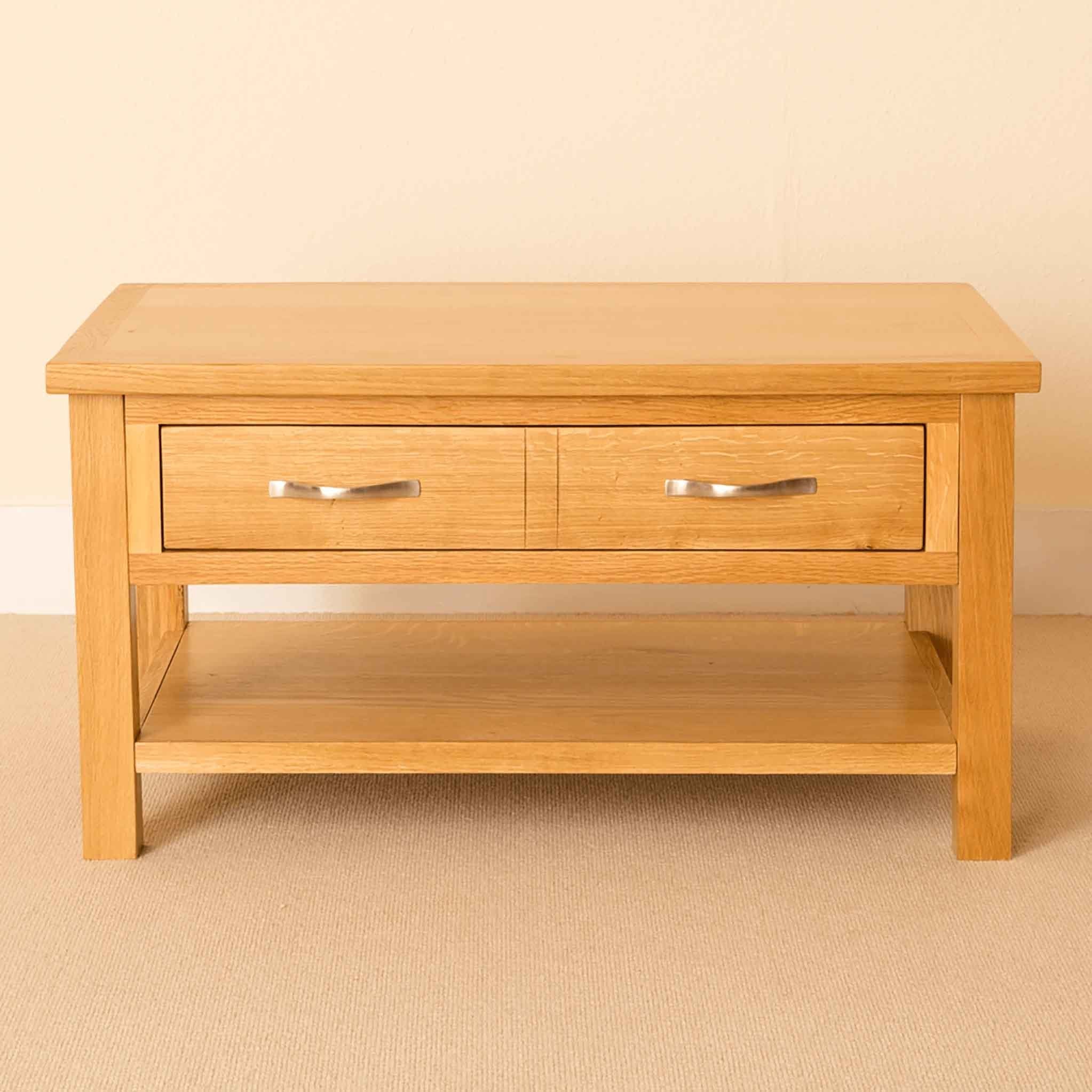 Newlyn Oak Coffee Table - Image 3