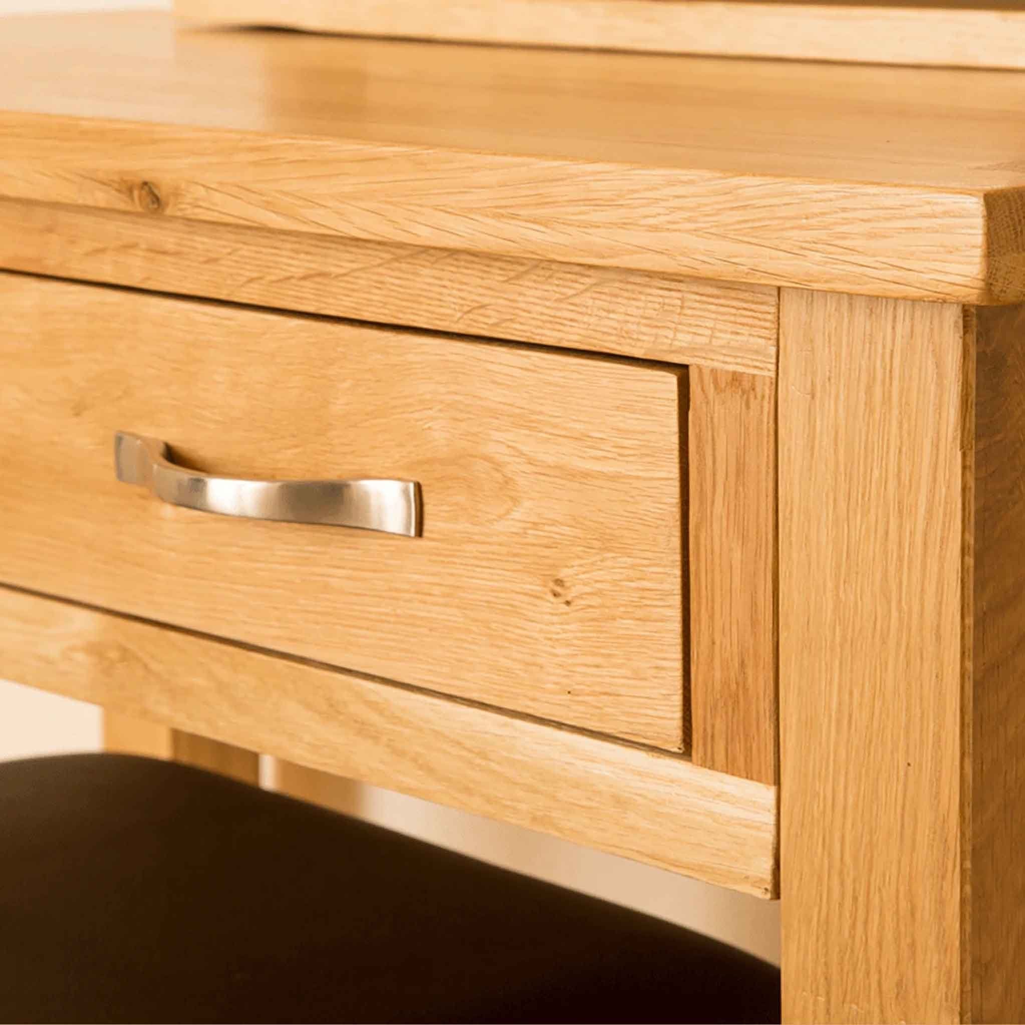 Newlyn Oak Dressing Table Set - Image 4