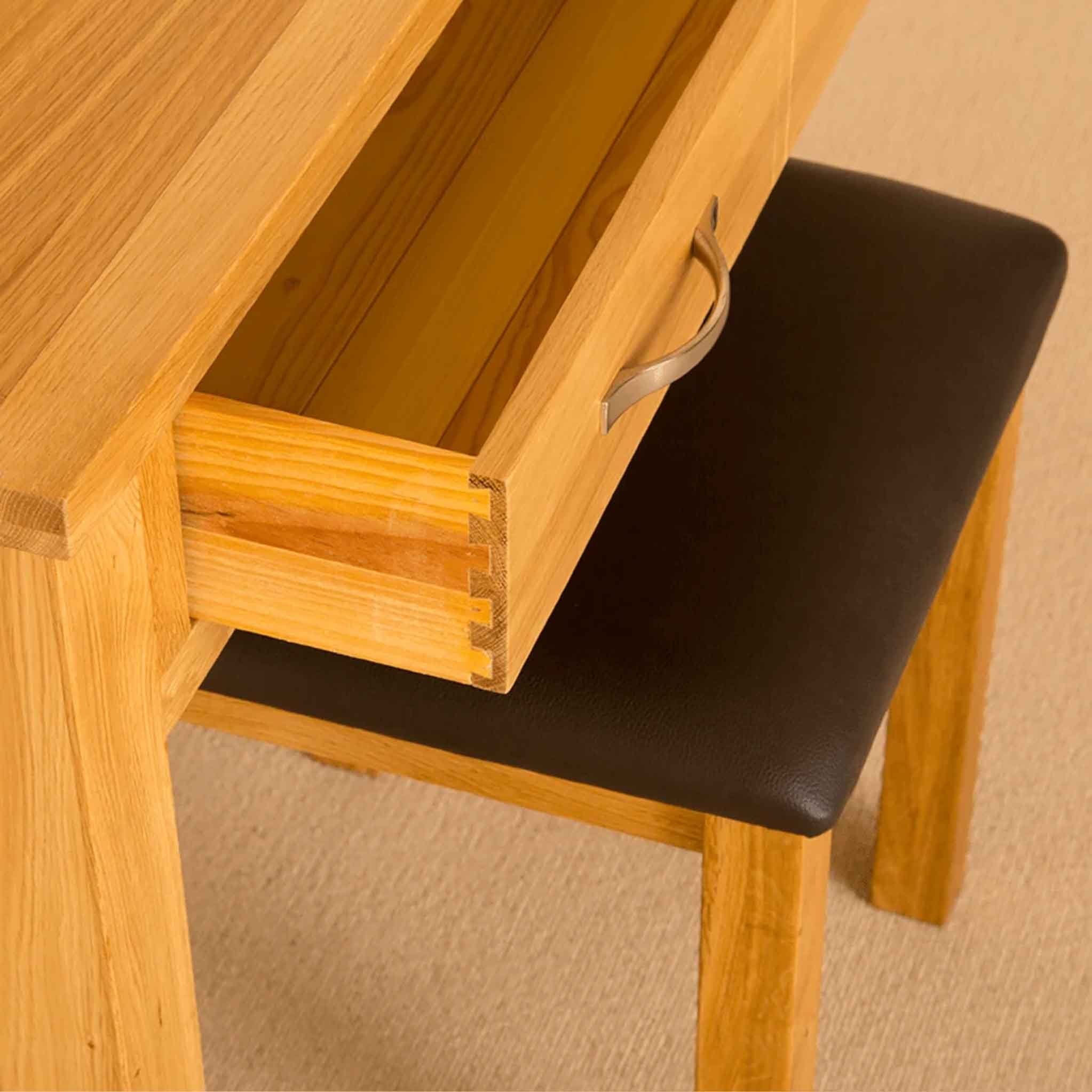 Newlyn Oak Dressing Table Set - Image 5