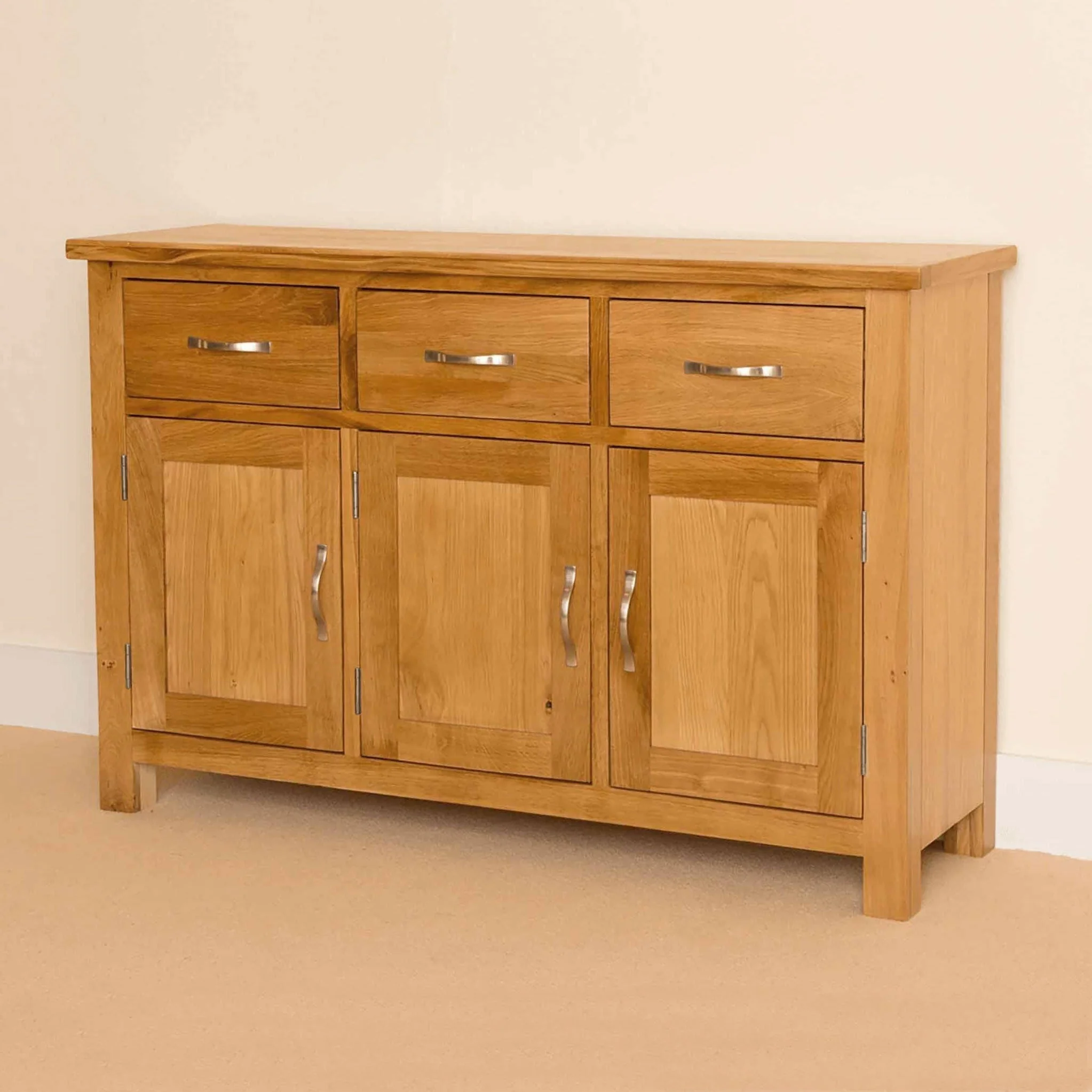 Newlyn Oak Large Sideboard - Image 4