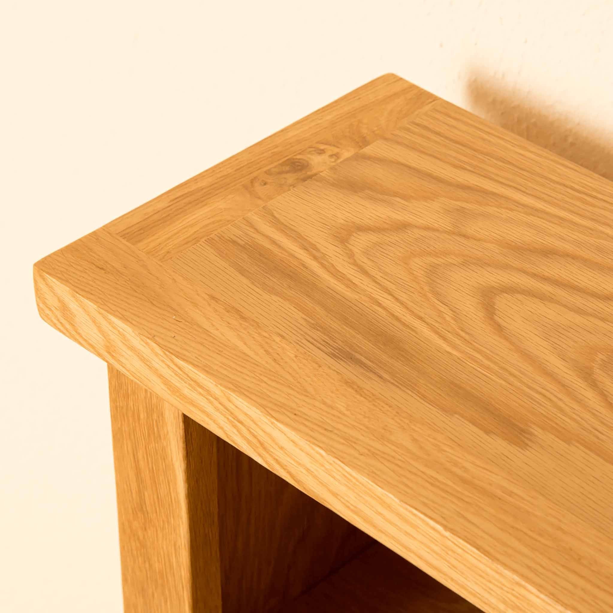 Newlyn Oak Small Bookcase - Image 3