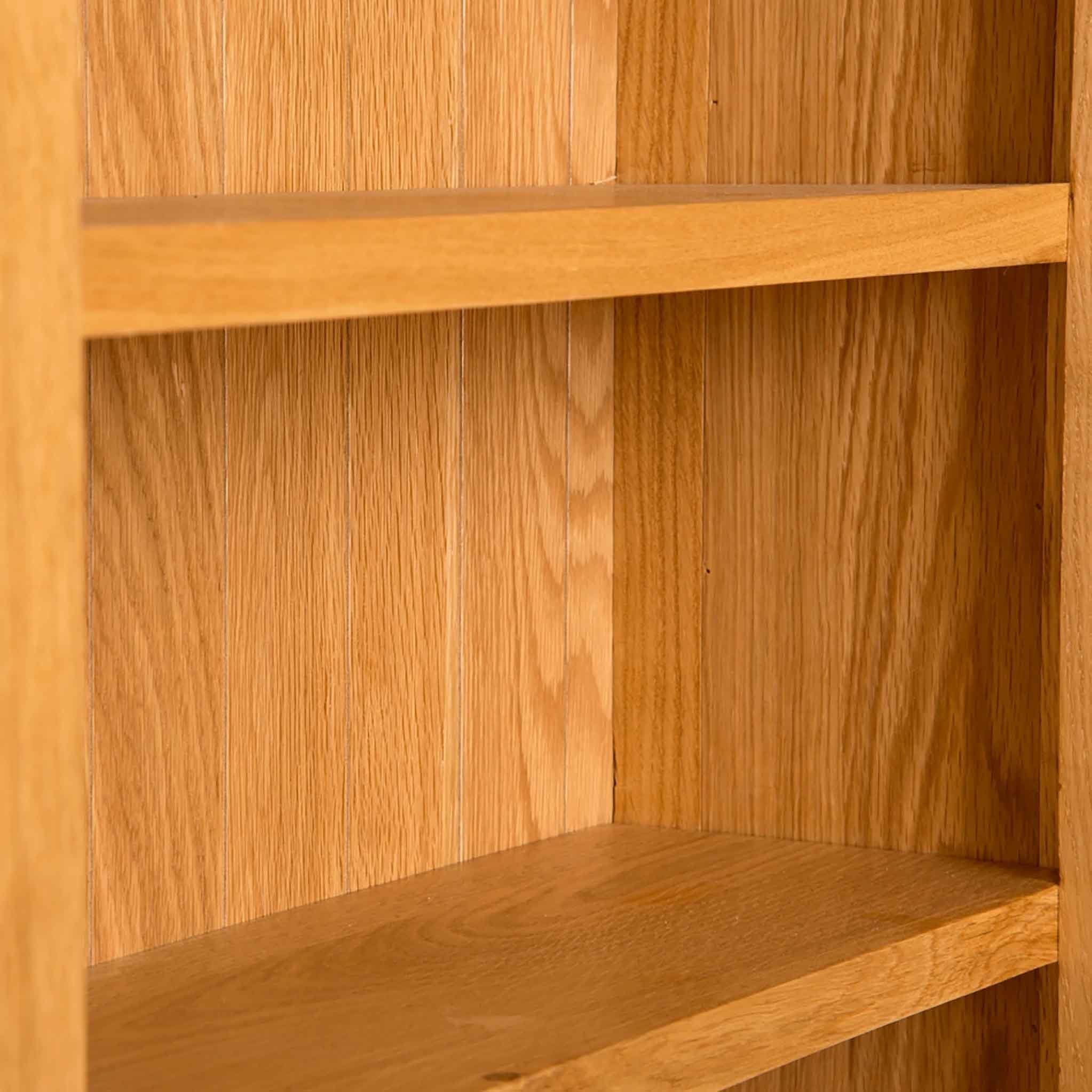 Newlyn Oak Small Bookcase - Image 5