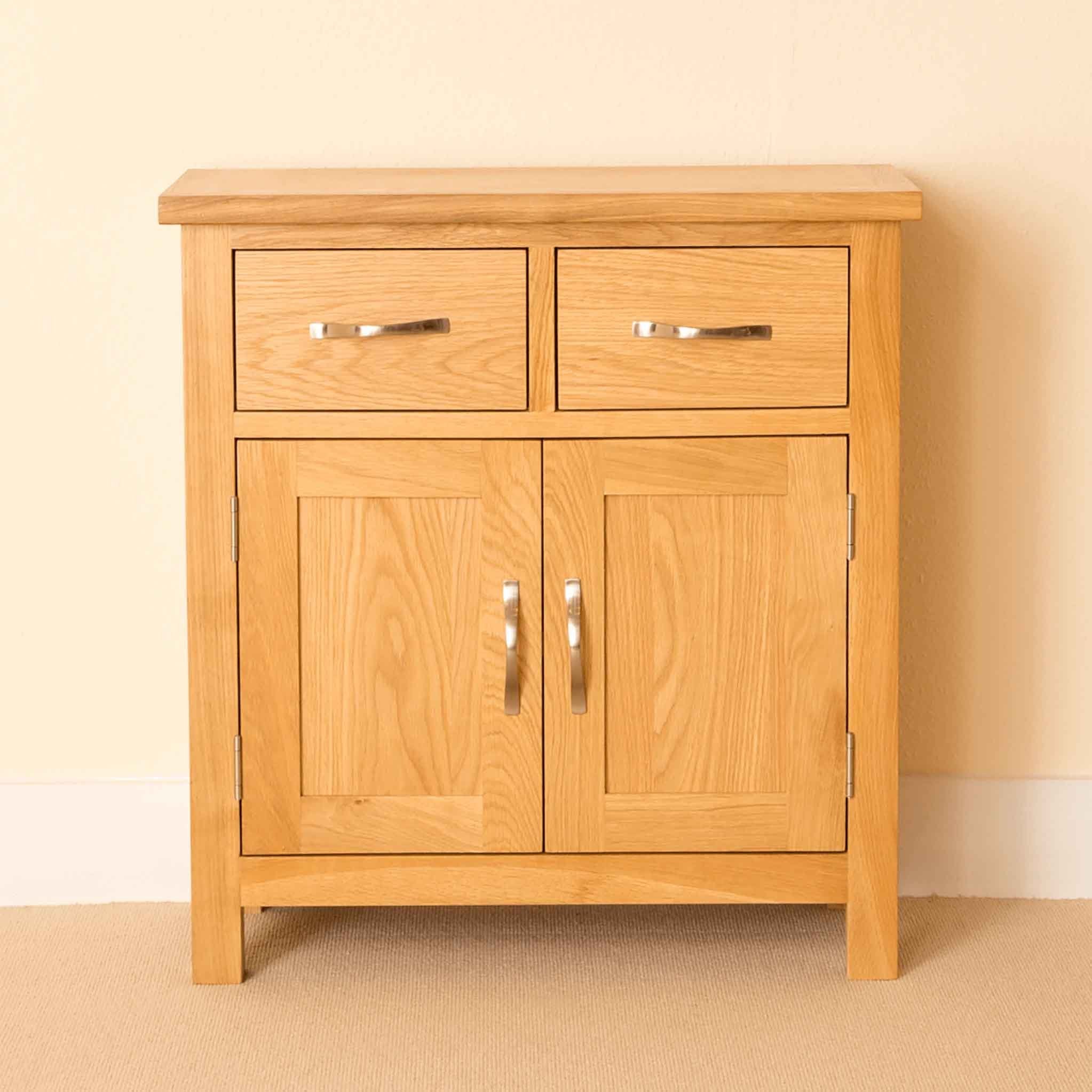 Newlyn Oak Mini Sideboard - Image 4