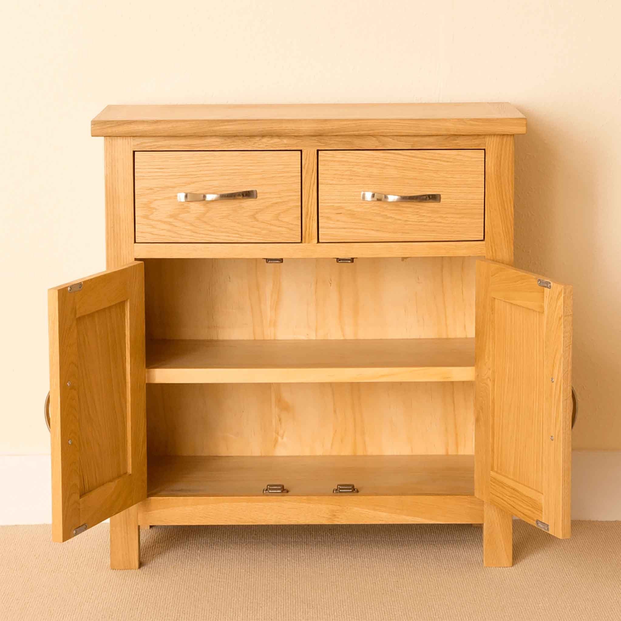 Newlyn Oak Mini Sideboard - Image 5