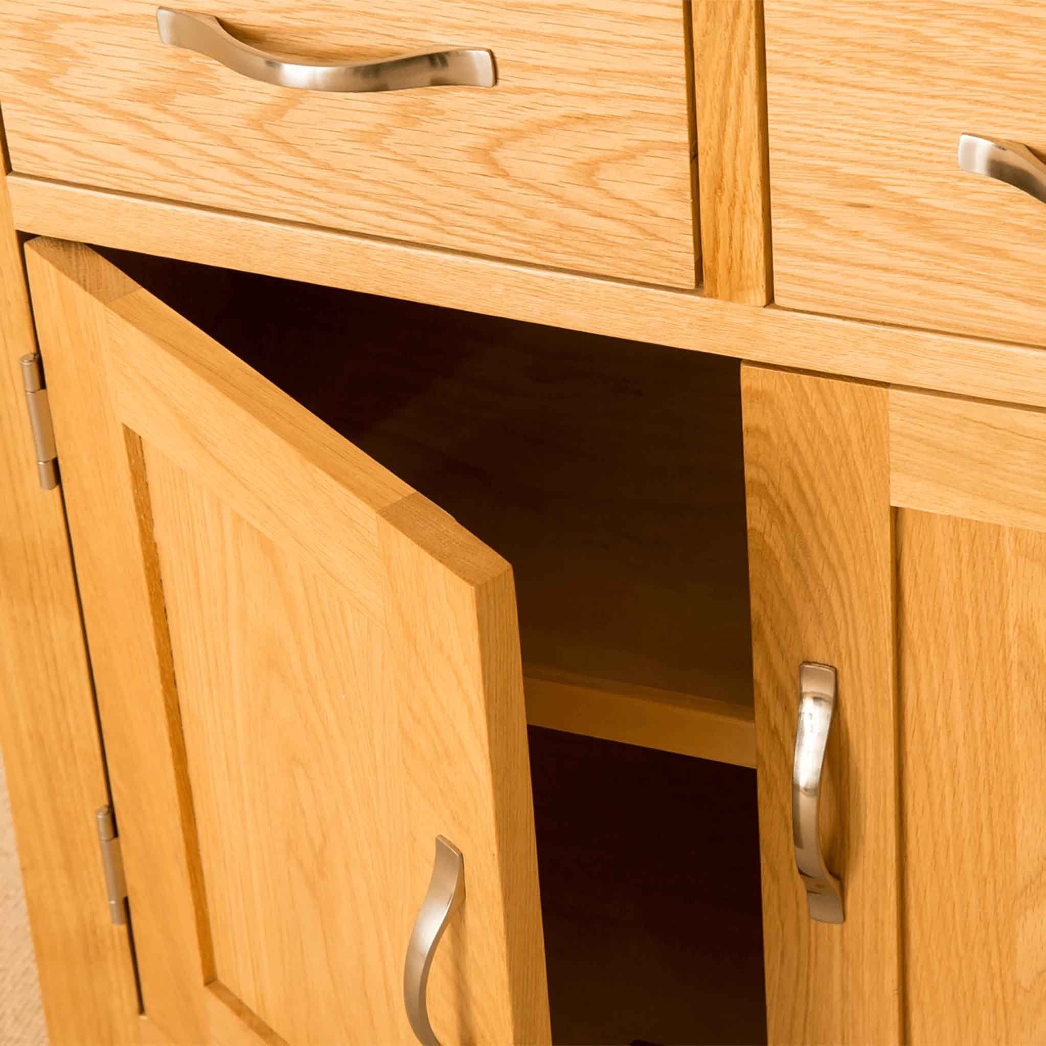 Newlyn Oak Mini Sideboard - Image 7