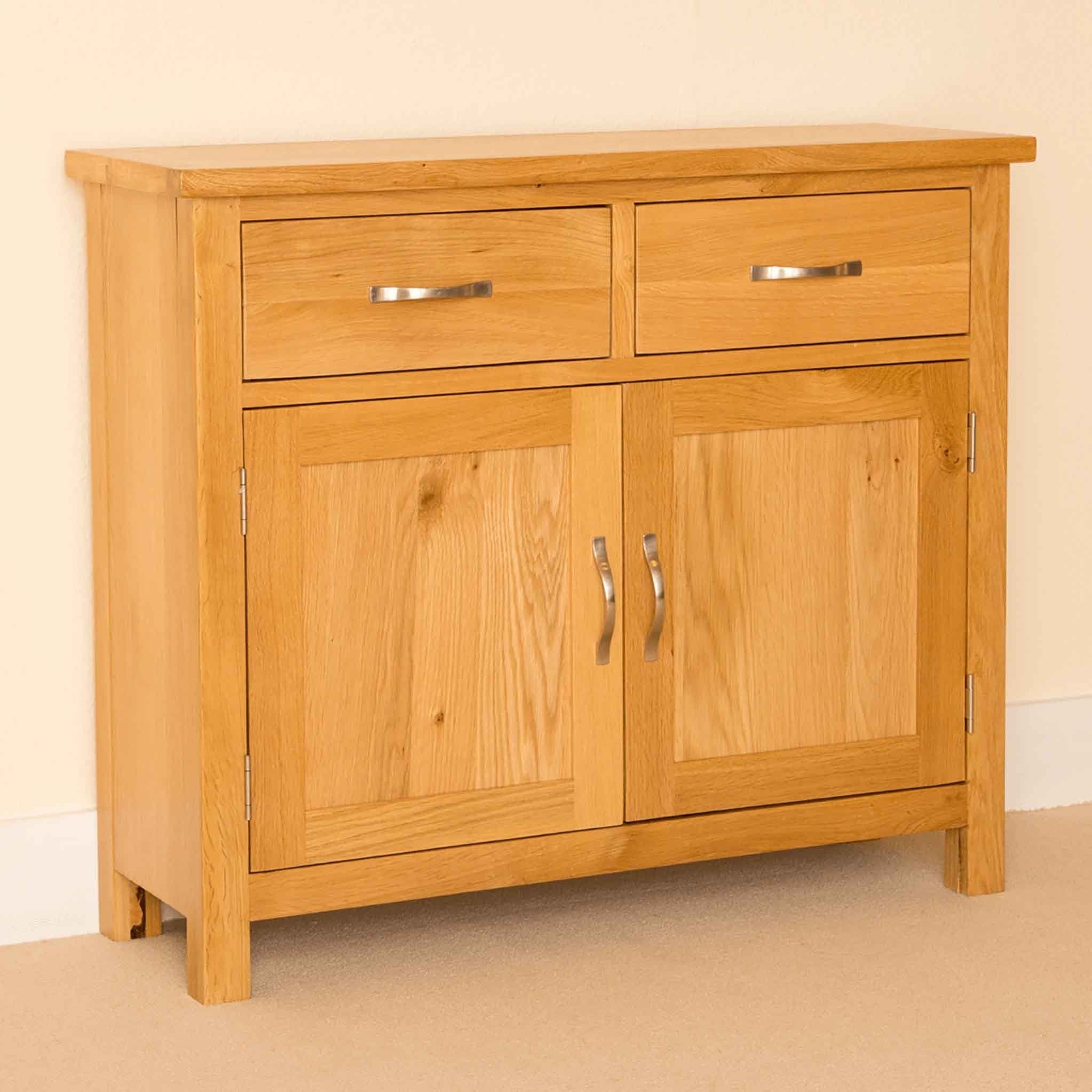 Newlyn Oak Small Sideboard - Image 3