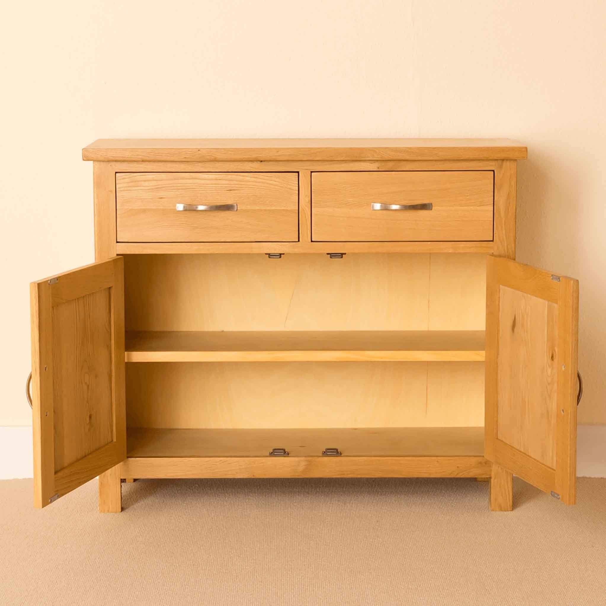 Newlyn Oak Small Sideboard - Image 5
