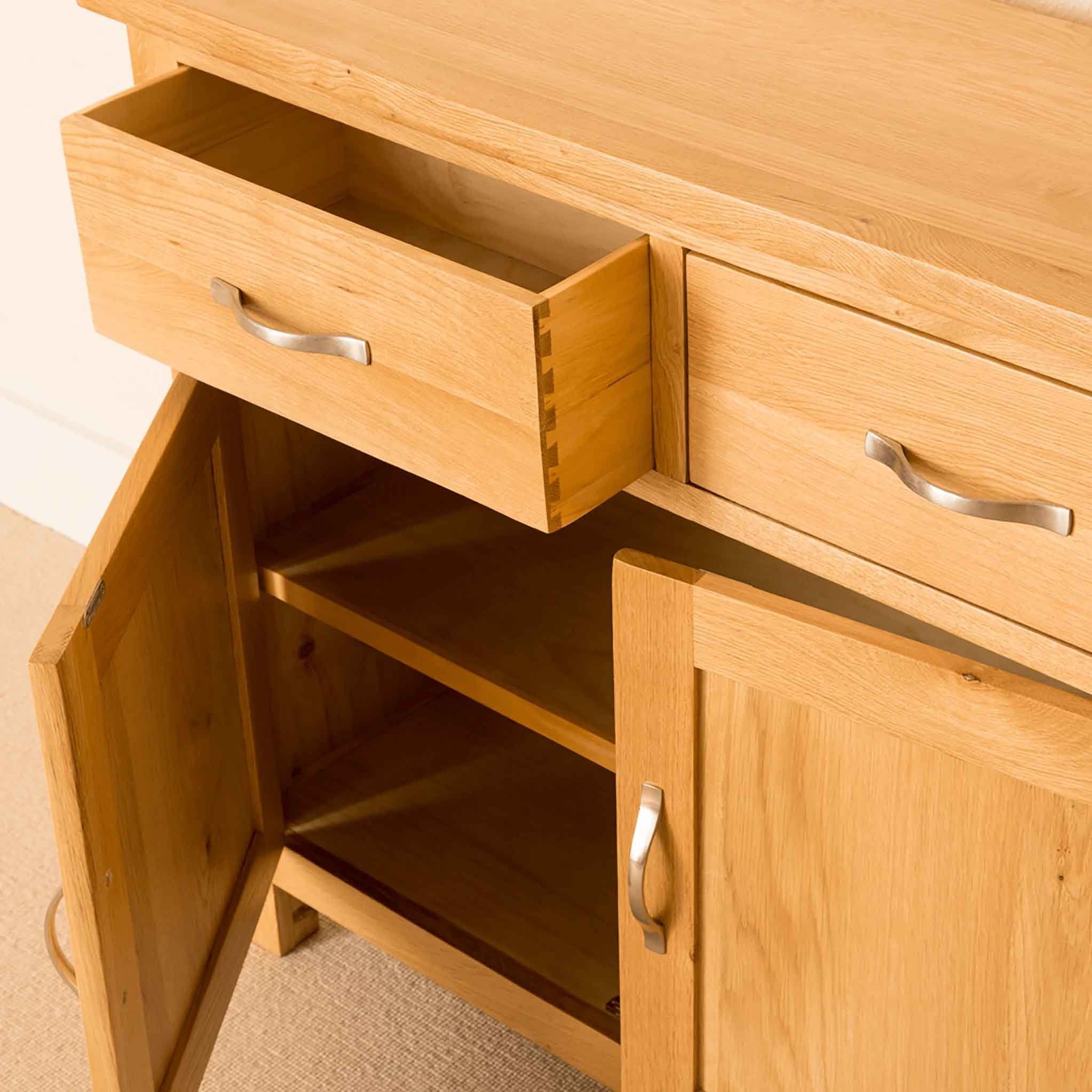 Newlyn Oak Small Sideboard - Image 7