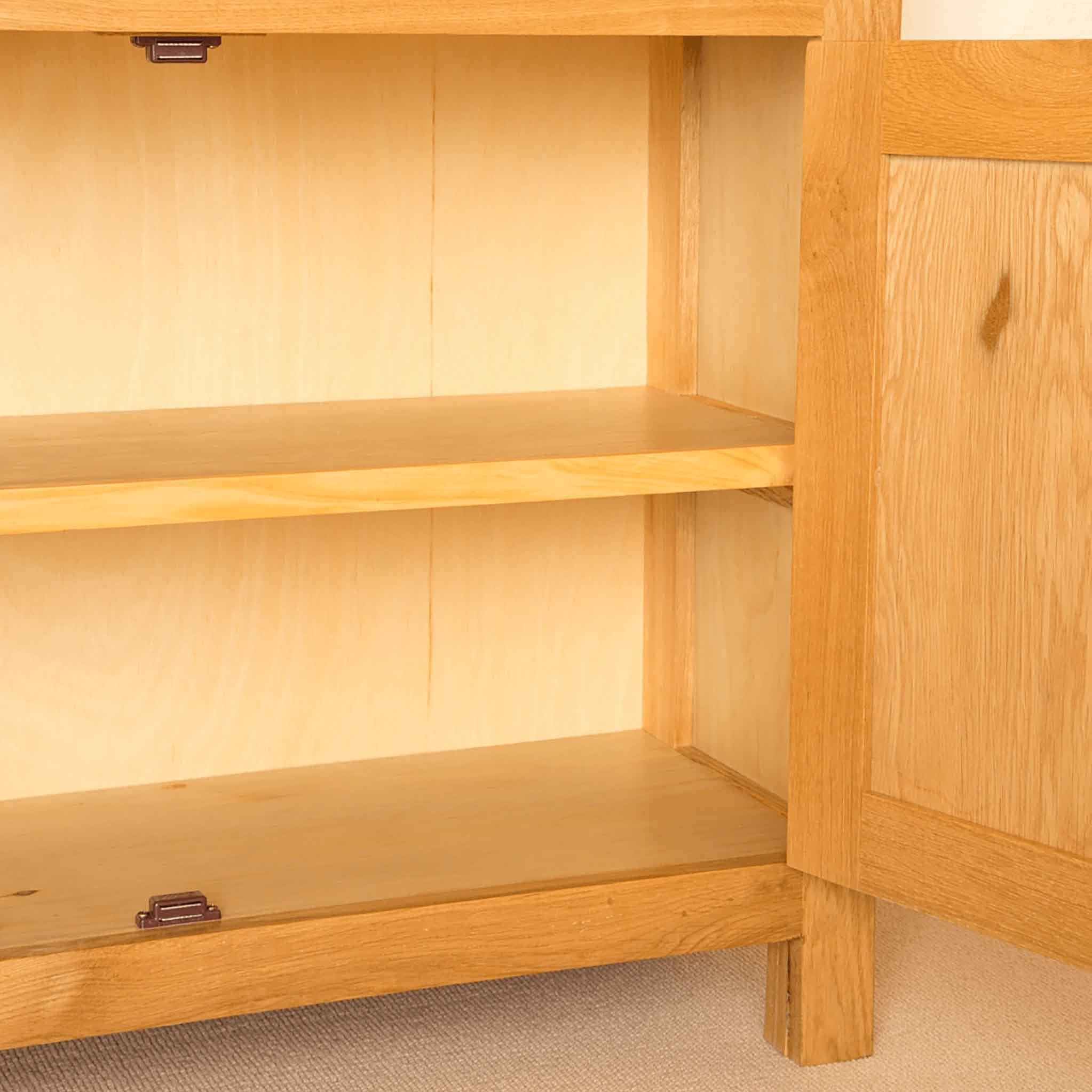 Newlyn Oak Small Sideboard - Image 8