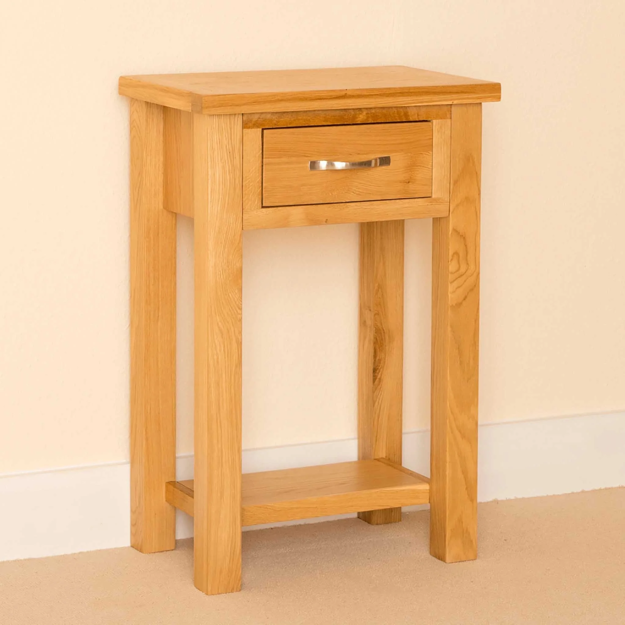 Newlyn Oak Telephone Table - Image 2