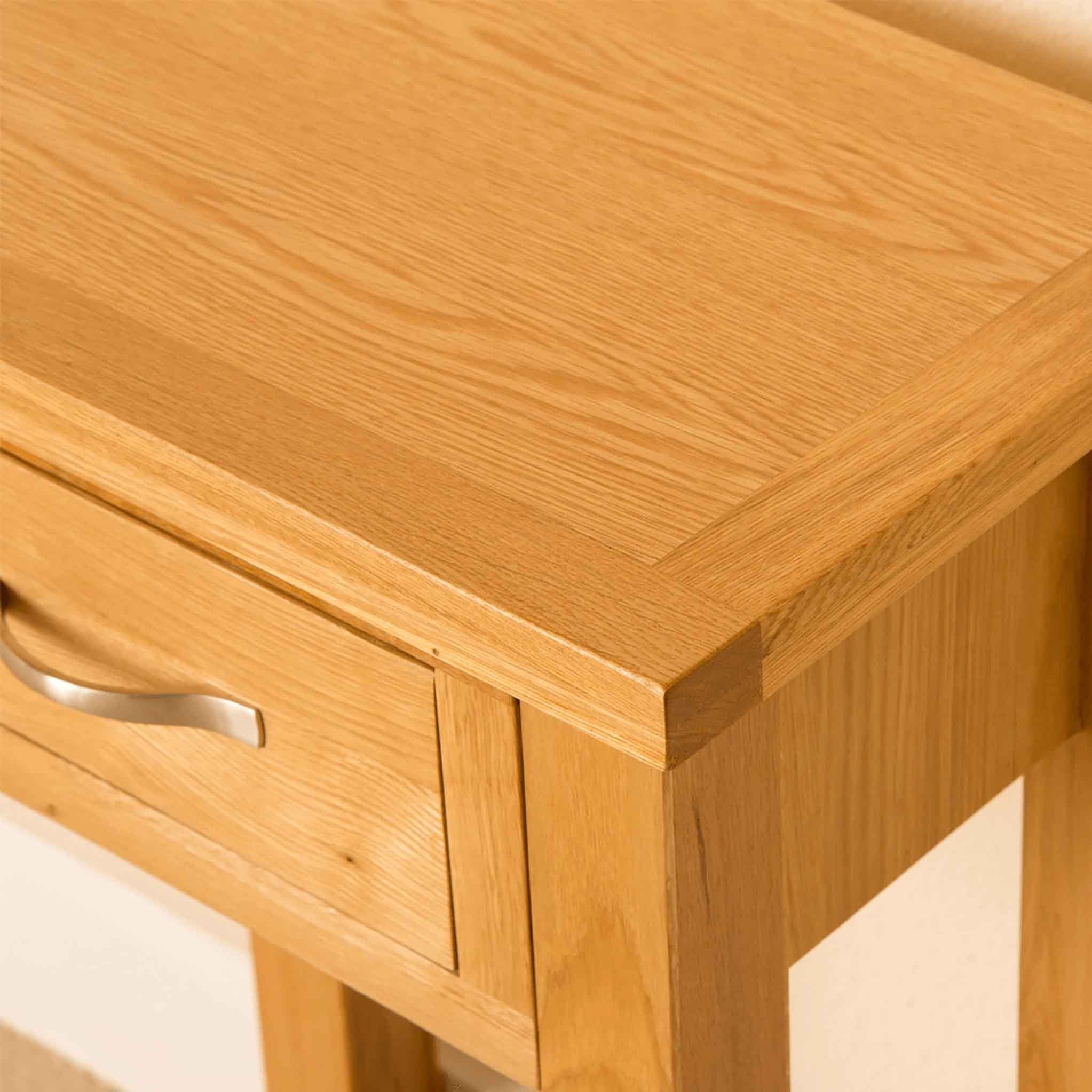 Newlyn Oak Telephone Table - Image 3