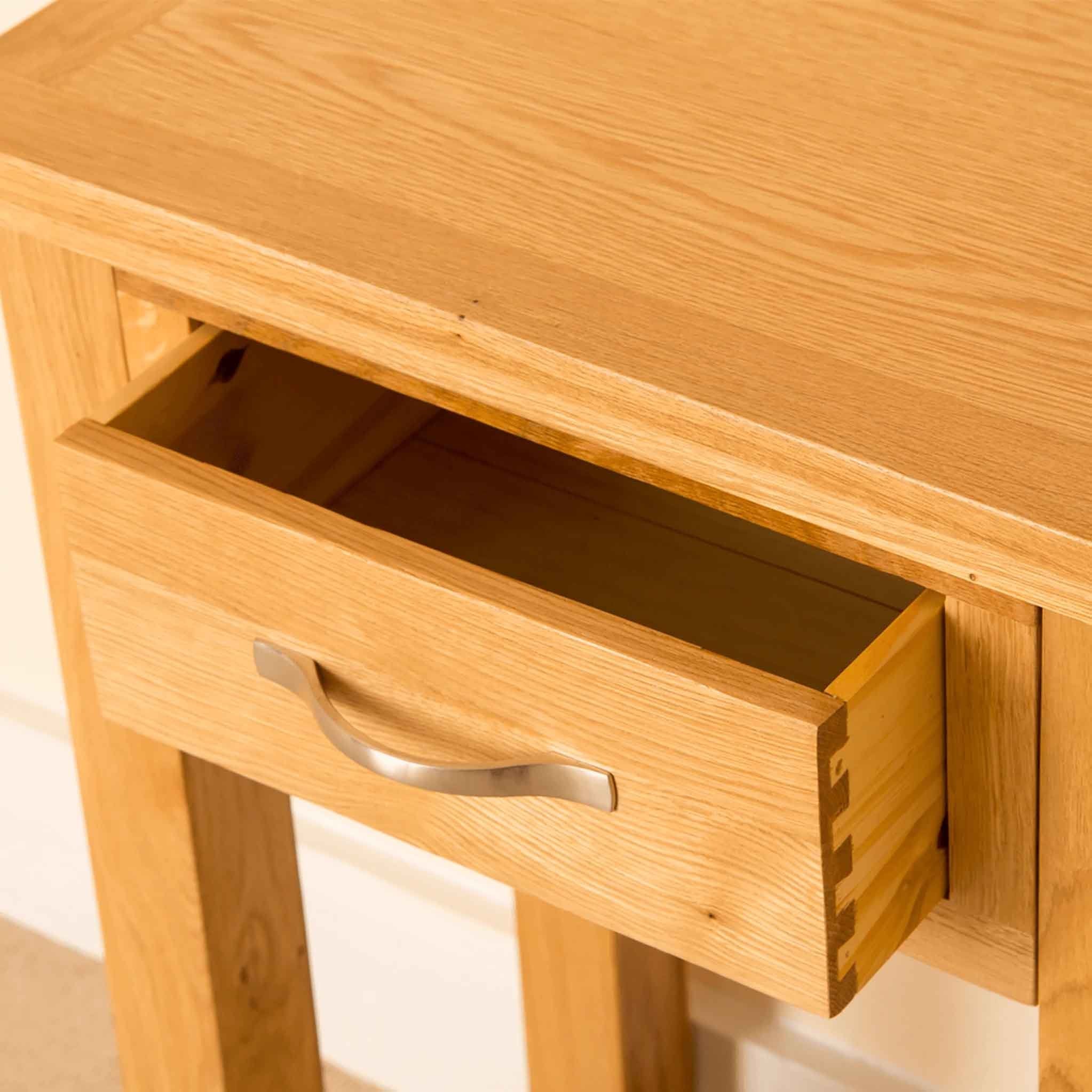 Newlyn Oak Telephone Table - Image 4