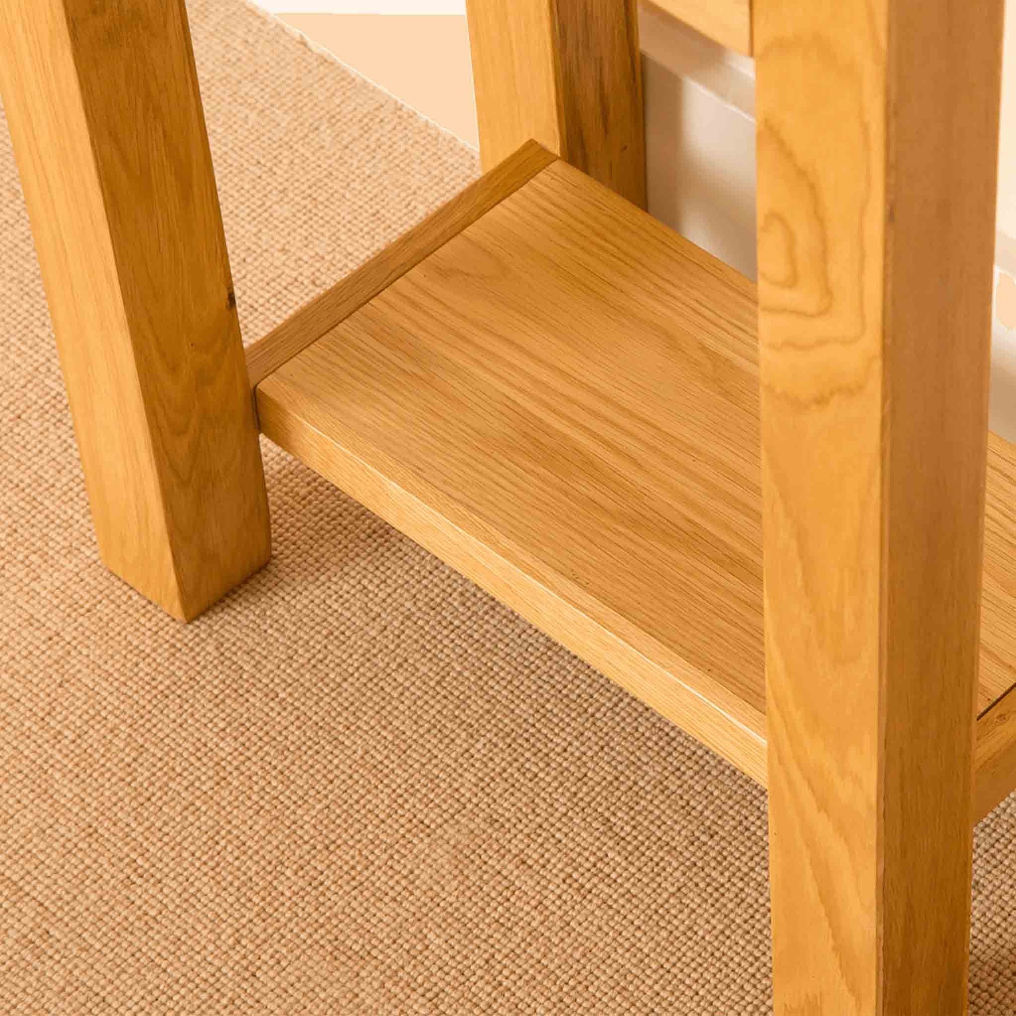 Newlyn Oak Telephone Table - Image 5