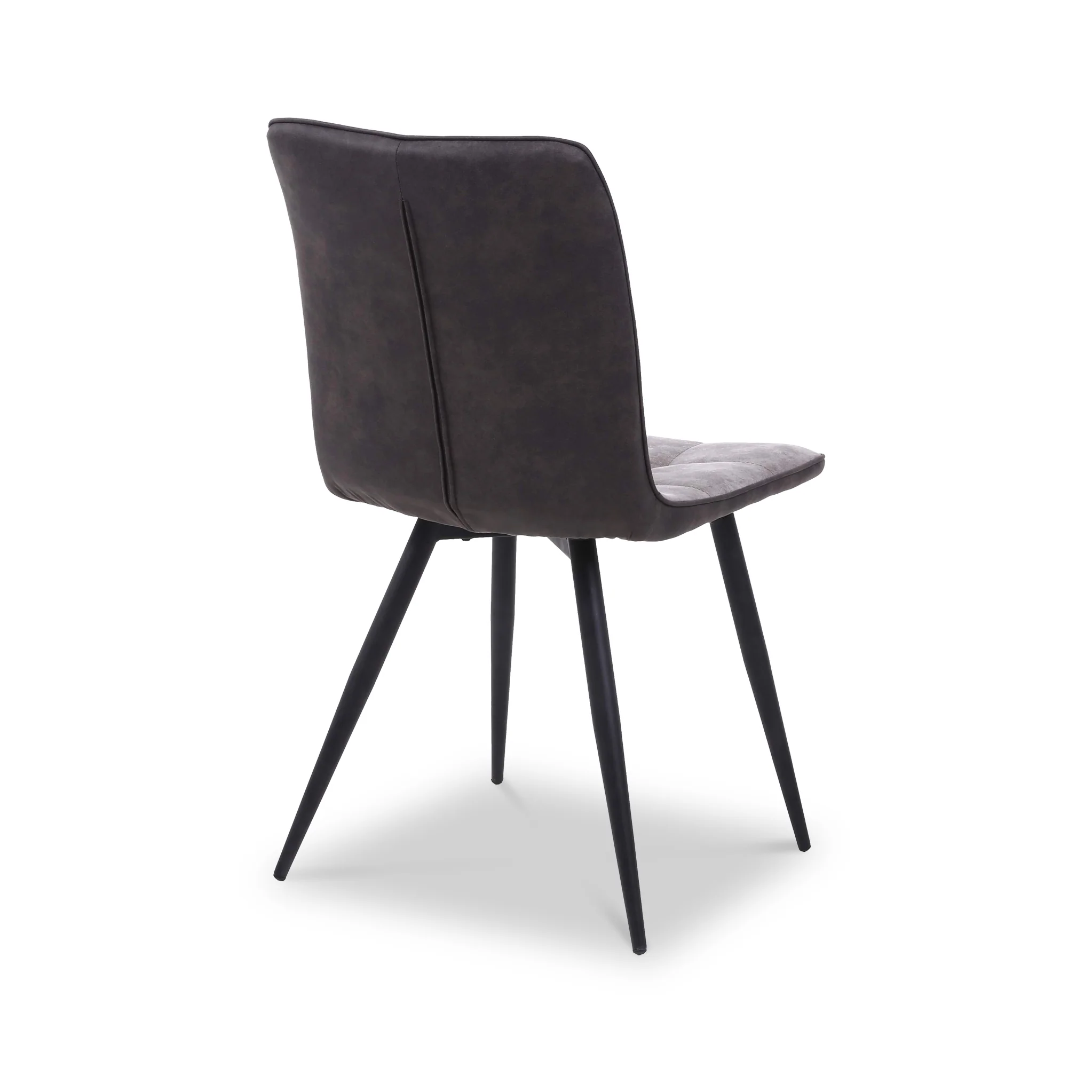 Nia Faux Suede Dining Chair - Image 11