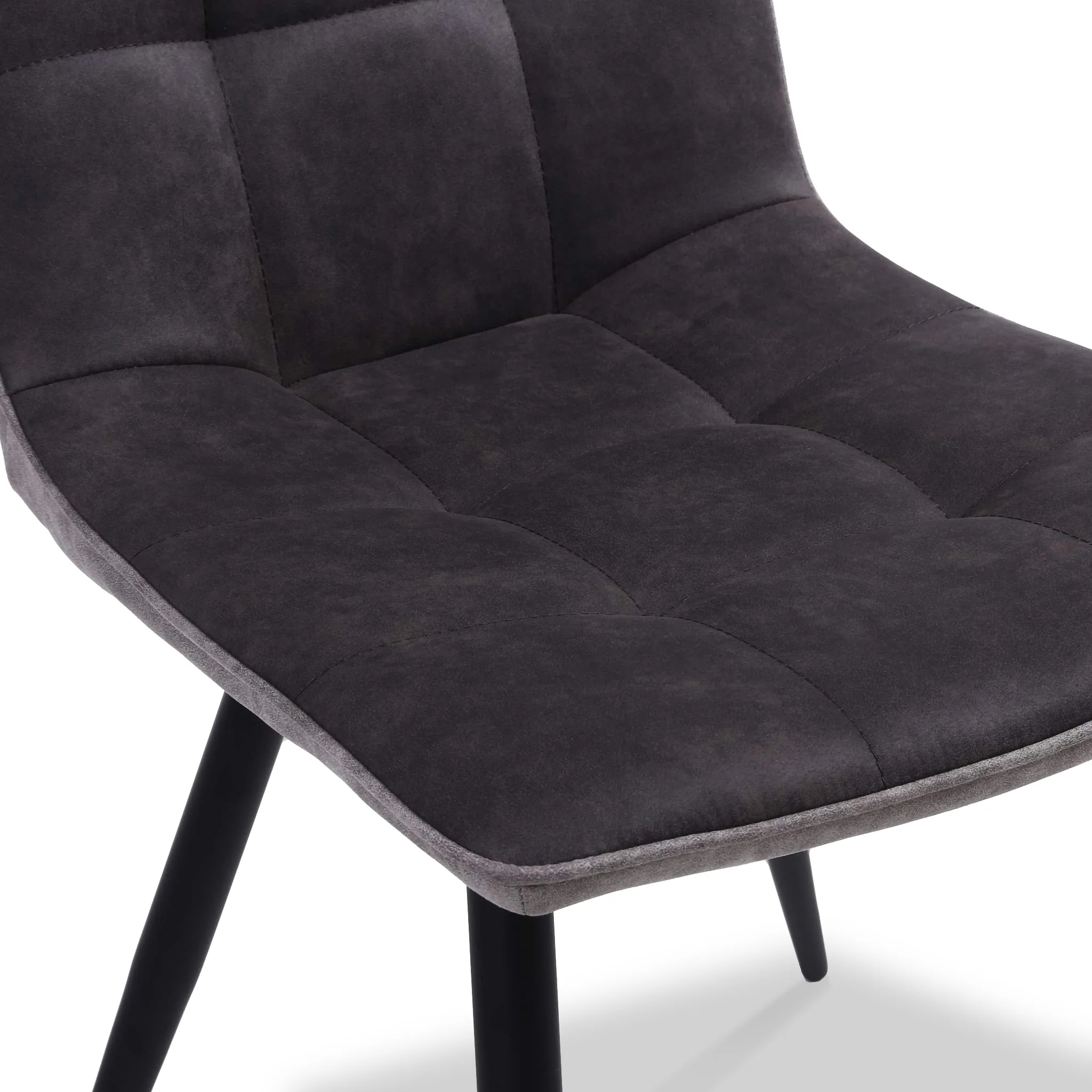 Nia Faux Suede Dining Chair - Image 13