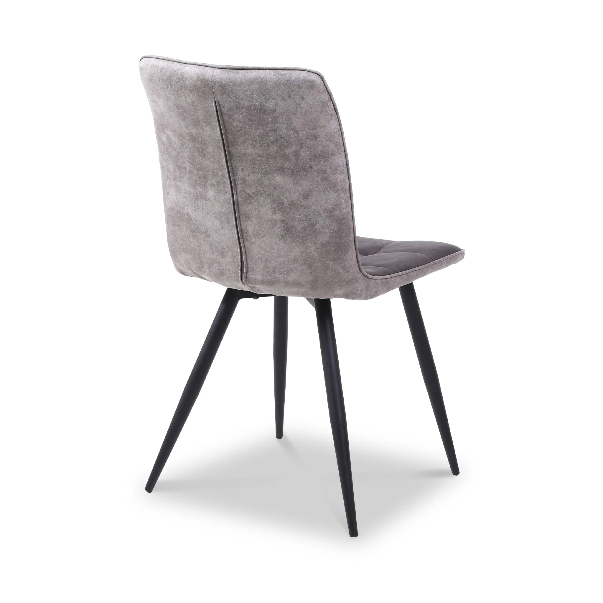 Nia Faux Suede Dining Chair - Image 4
