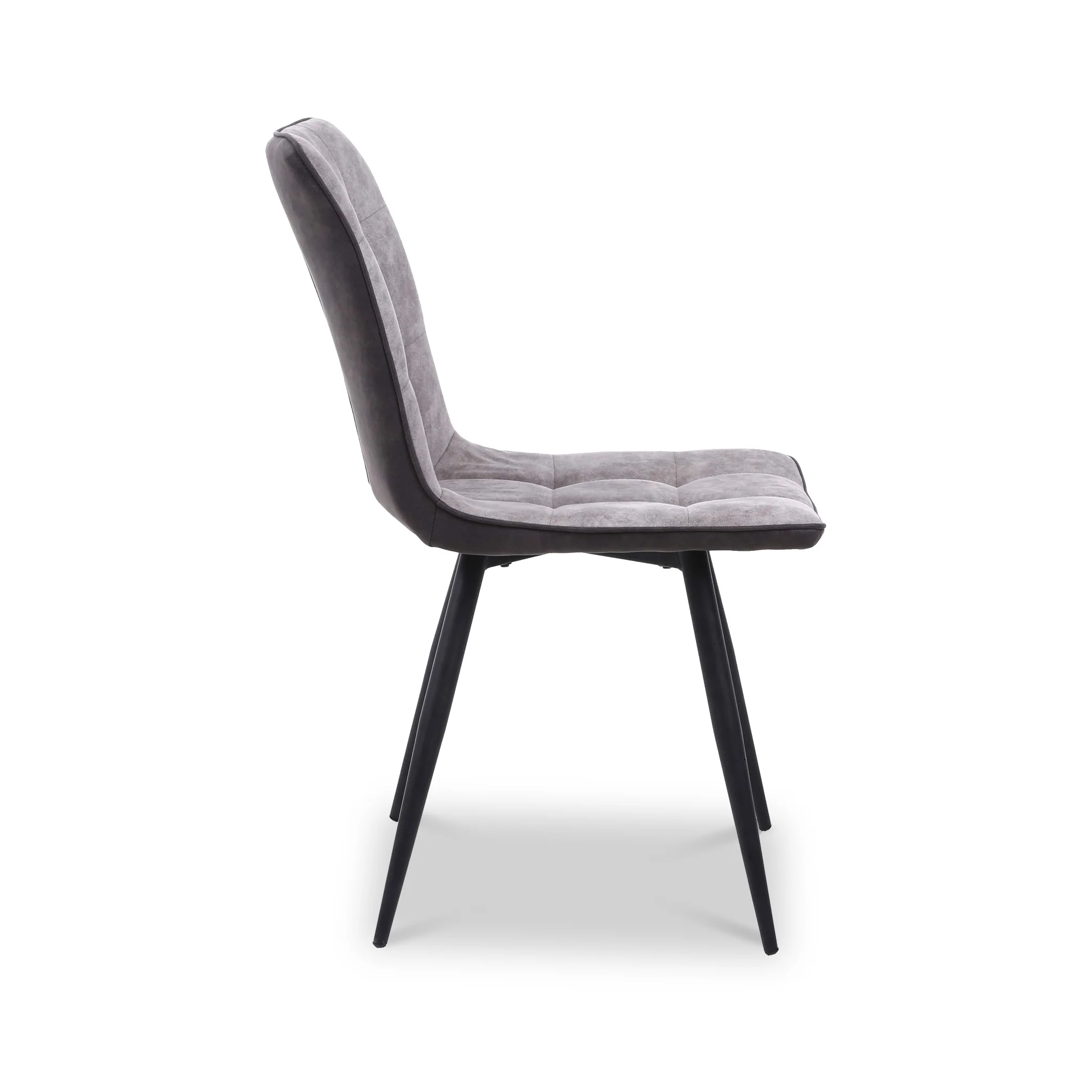 Nia Faux Suede Dining Chair - Image 6