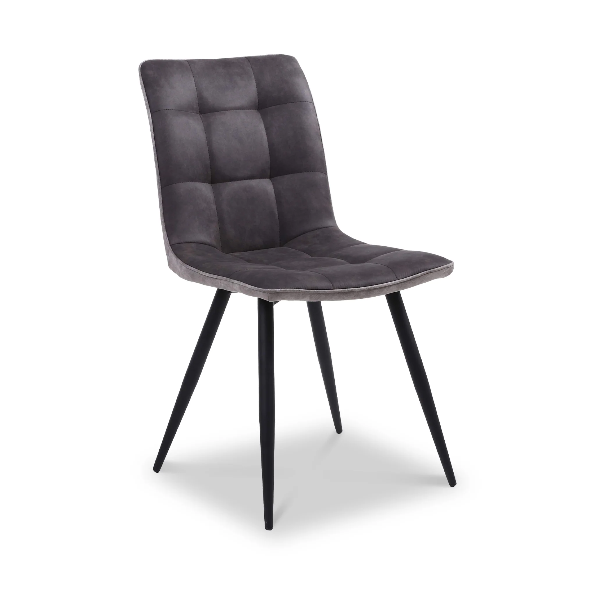 Nia Faux Suede Dining Chair - Image 7