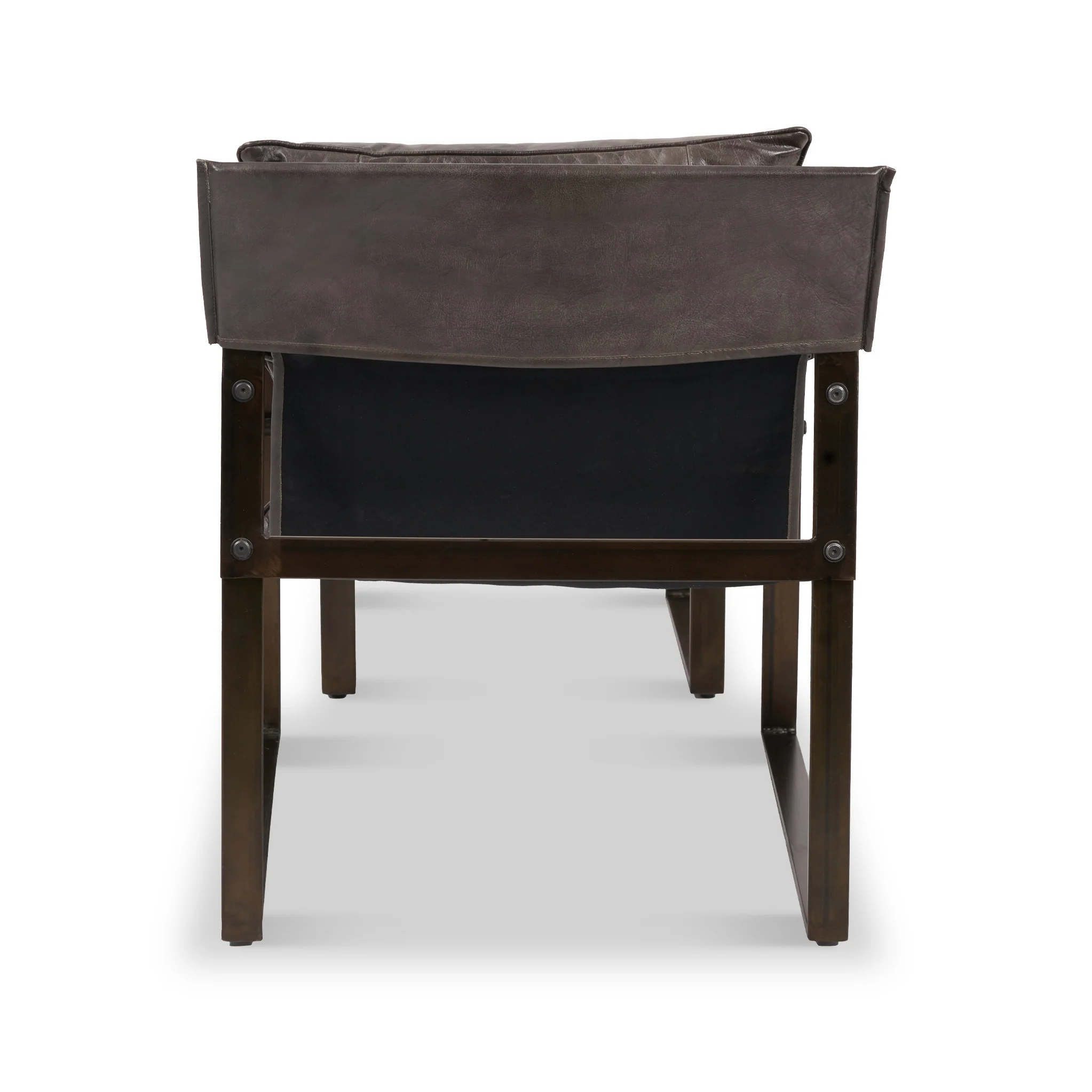 Nico Leather Accent Chair & Footstool - Image 18