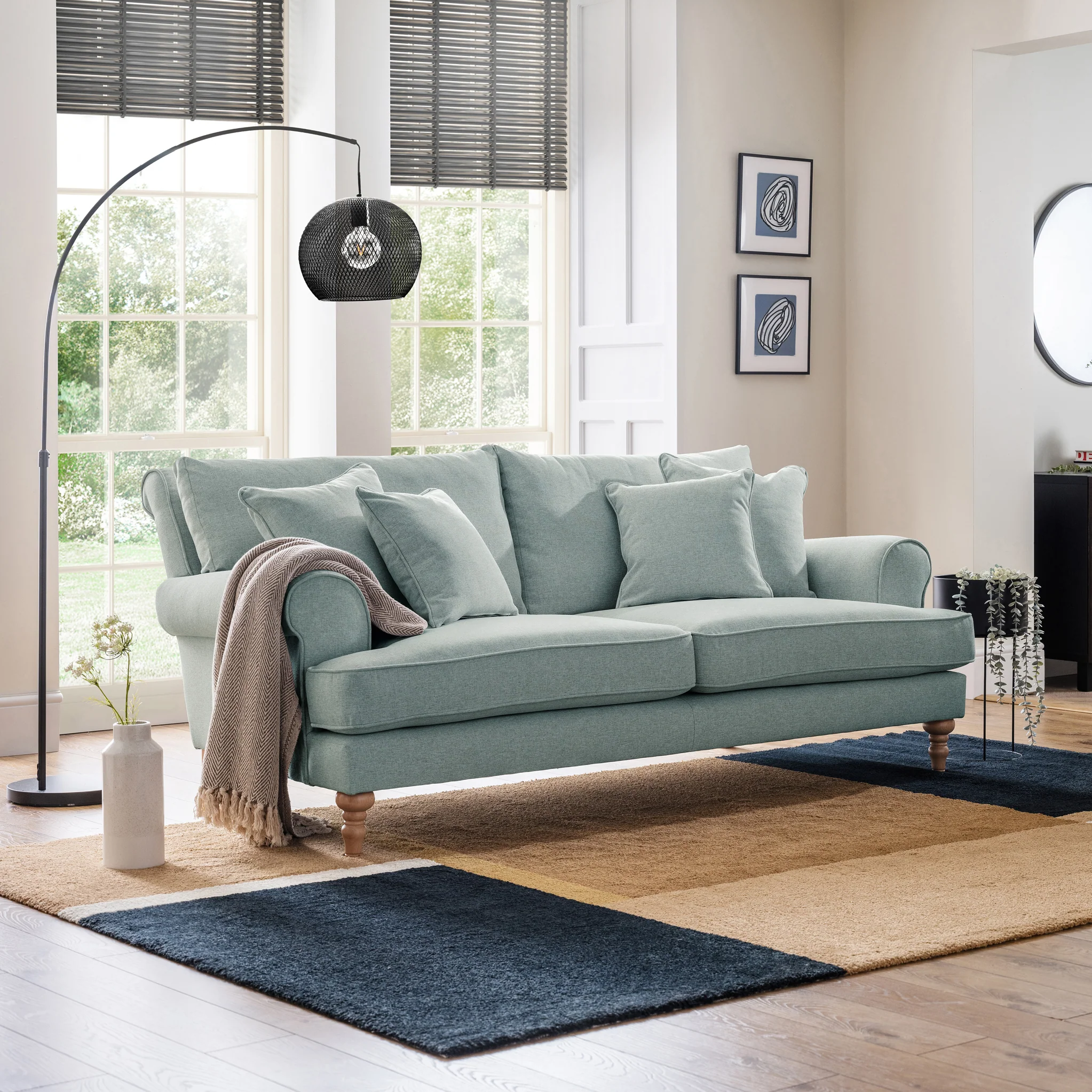 Norbury 3 Seater Sofa - Image 12