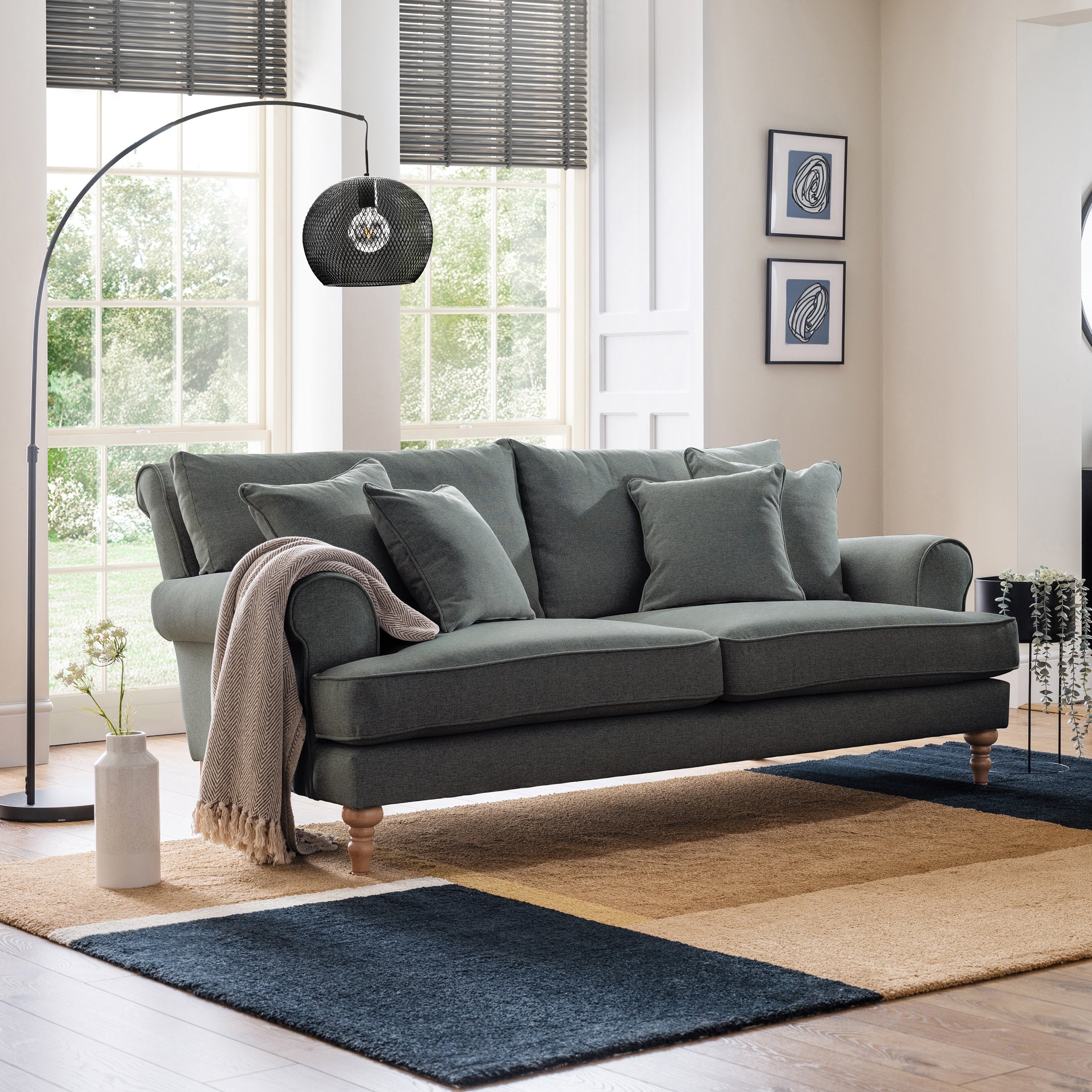 Norbury 3 Seater Sofa - Image 32