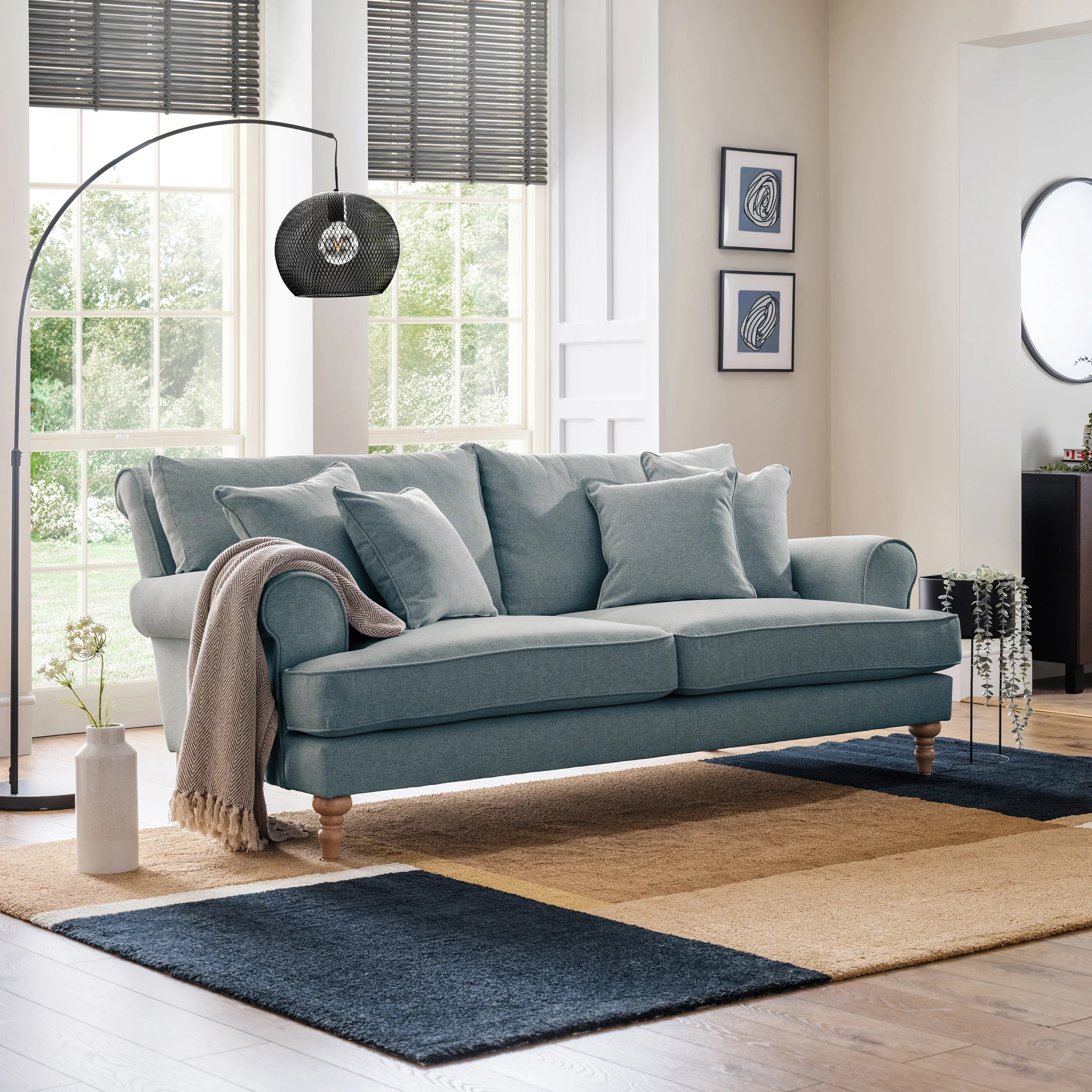 Norbury 3 Seater Sofa - Image 7