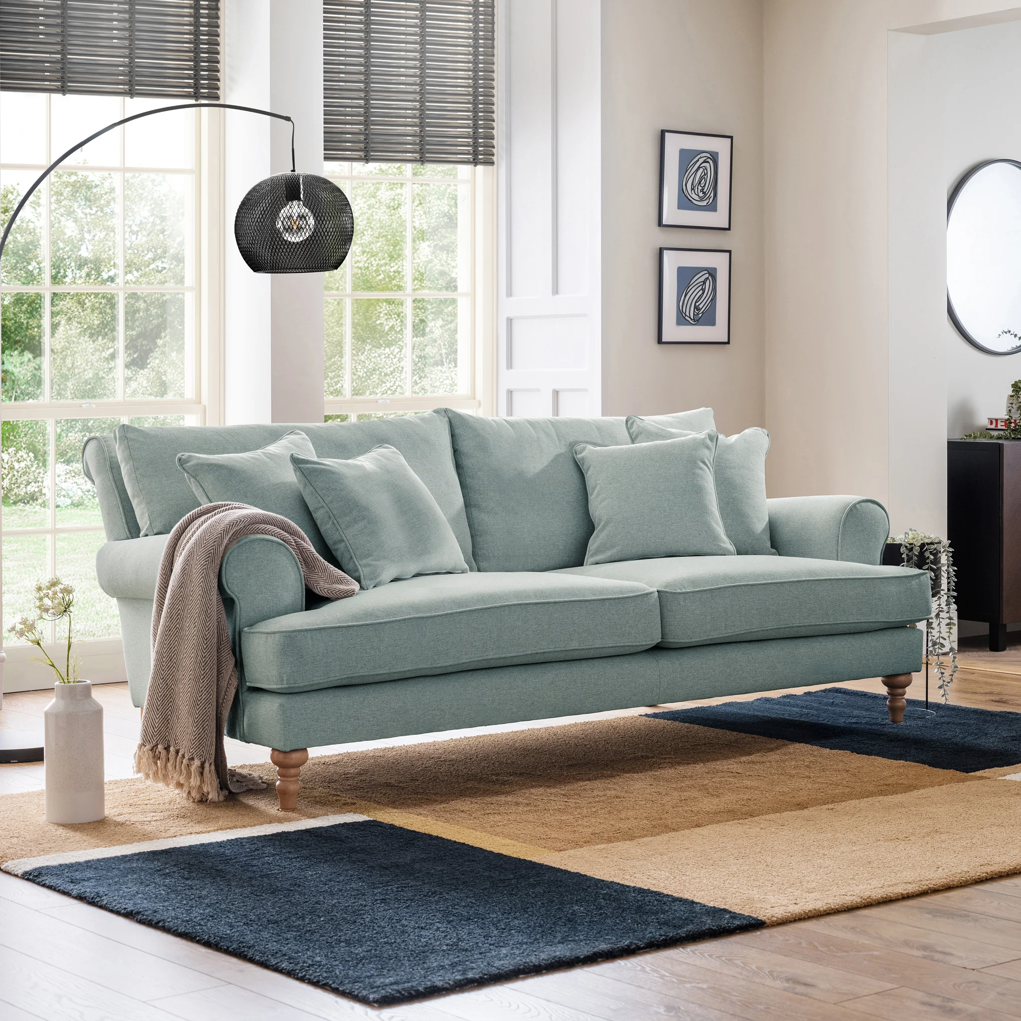 Norbury 4 Seater Sofa - Image 17